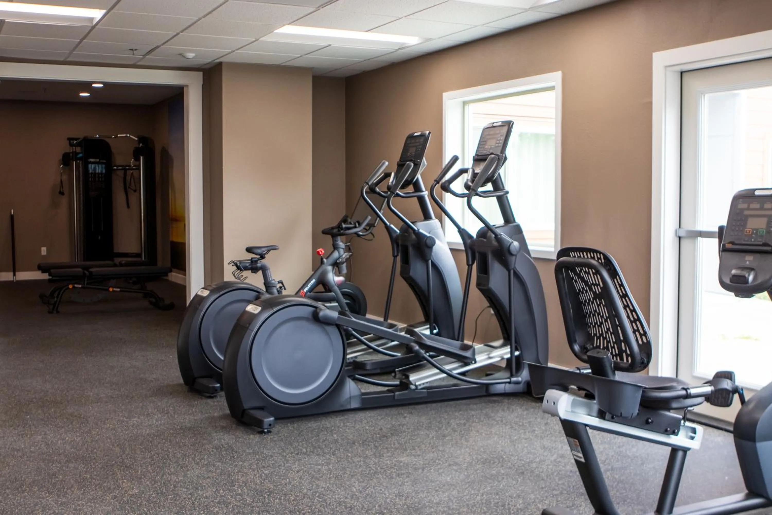 Fitness centre/facilities in The Tillamook Inn