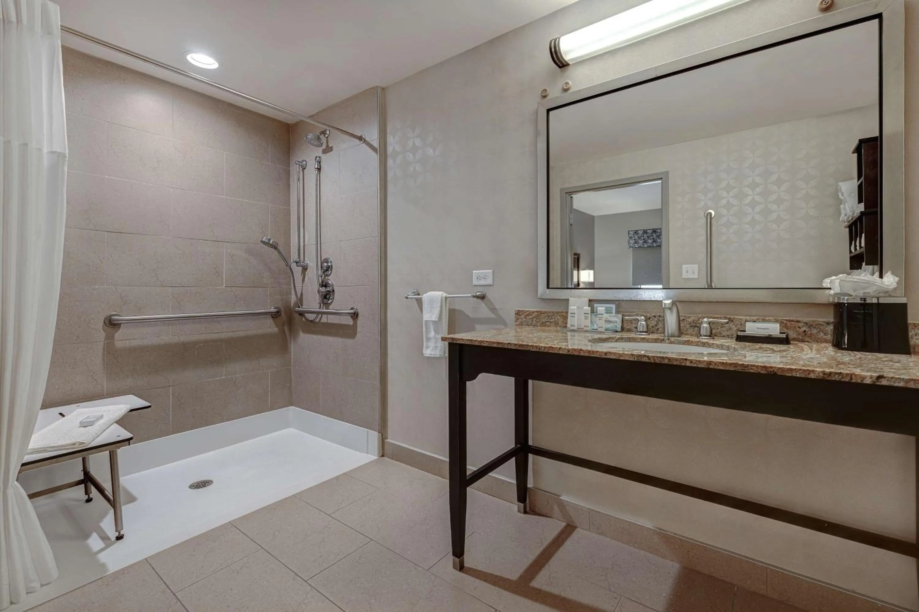 Bathroom in Hampton Inn & Suites Tampa Northwest/Oldsmar