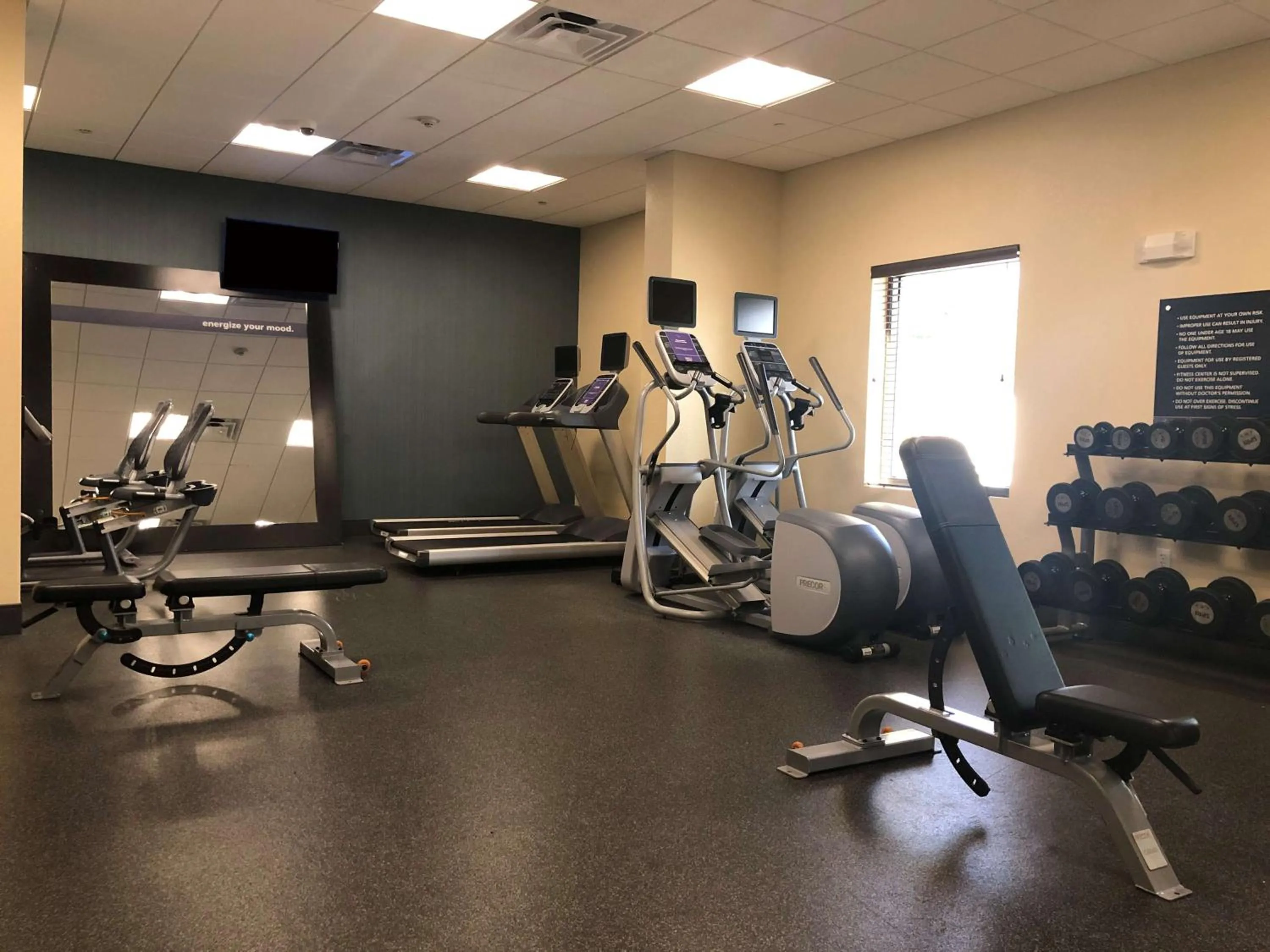 Fitness centre/facilities in Hampton Inn & Suites Tampa Northwest/Oldsmar