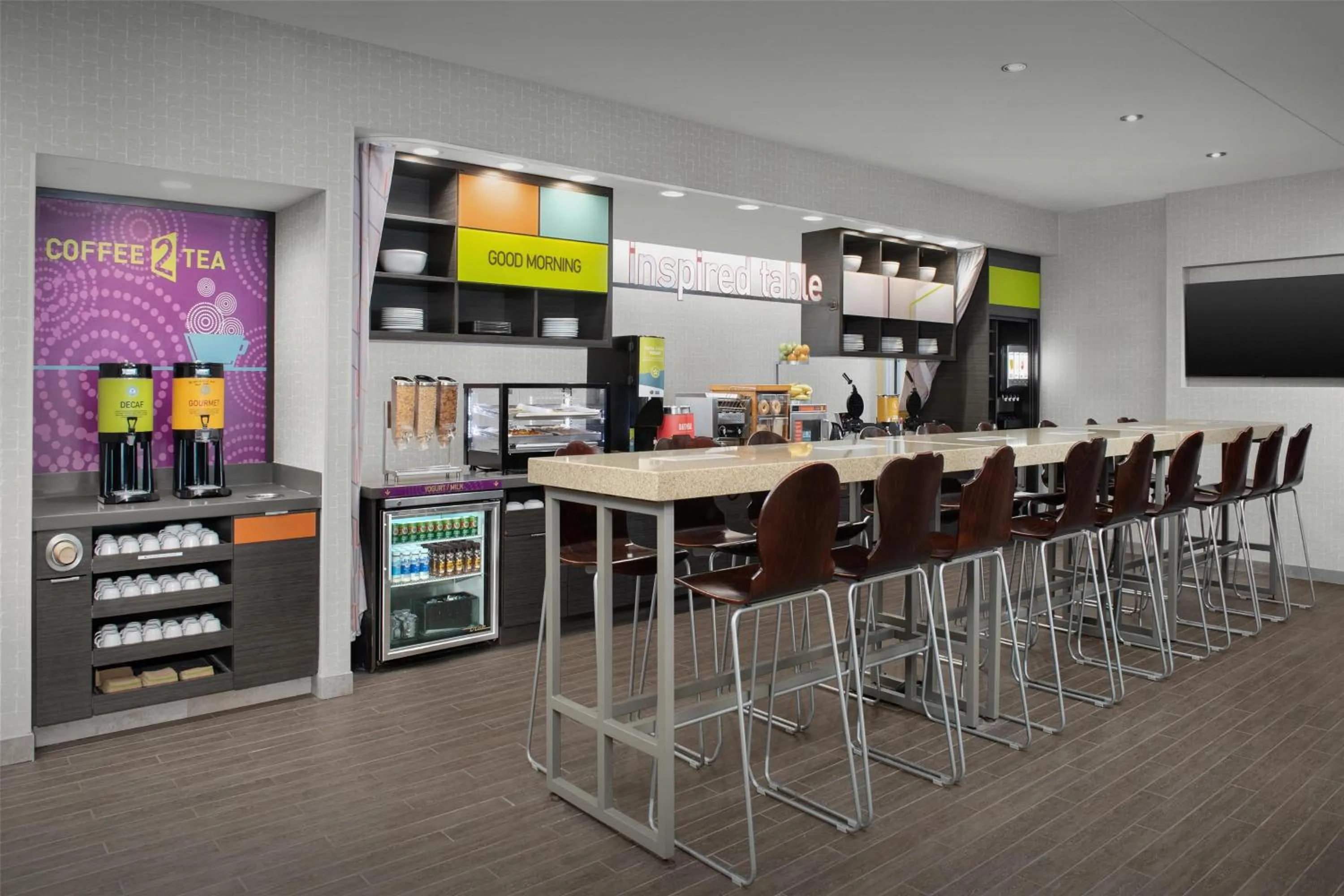 Breakfast in Home2 Suites Nashville Airport