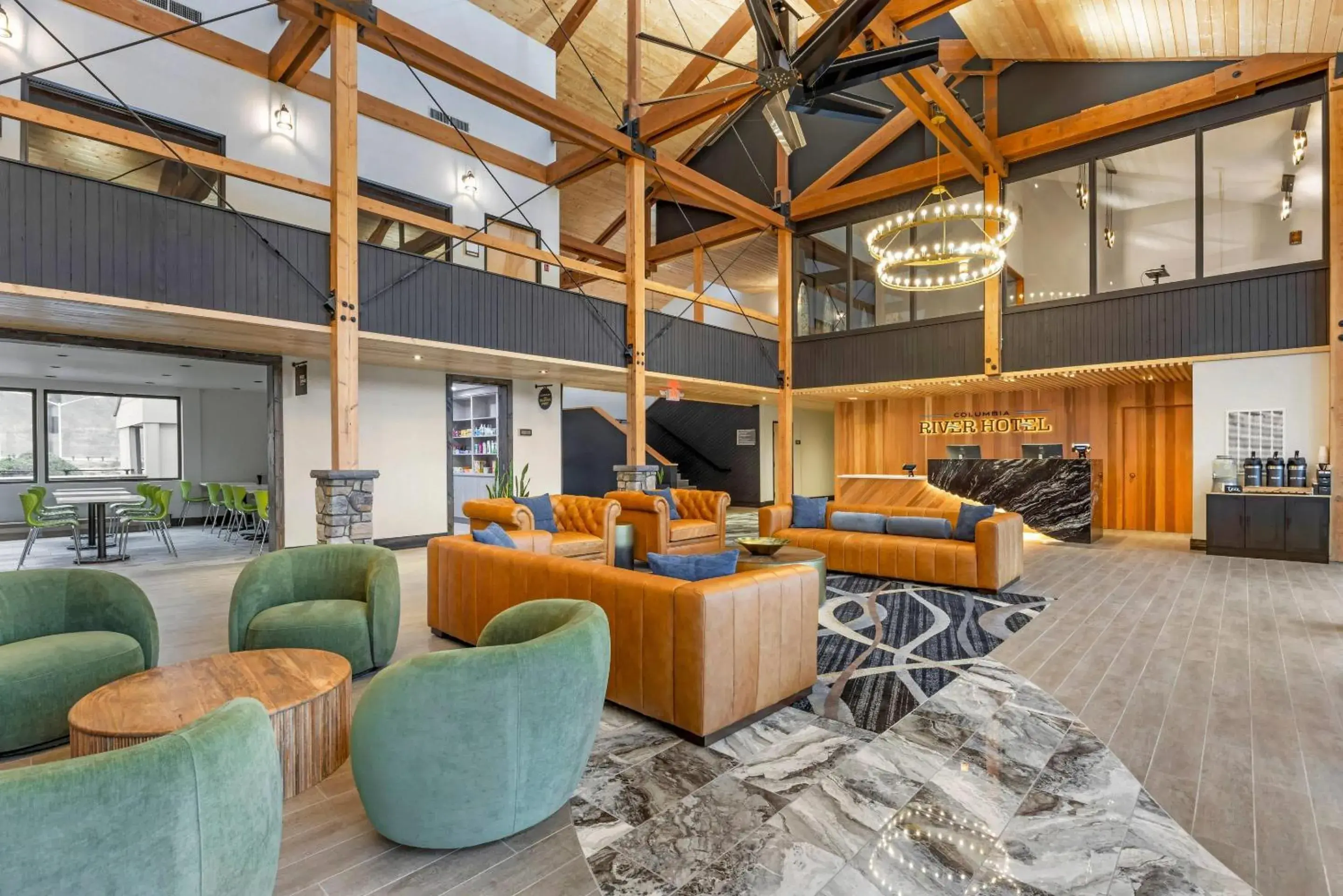 Lobby or reception in Columbia River Hotel and Conference Center, an Ascend Collection Hotel Lobby or reception in Columbia River Hotel and Conference Center, an Ascend Collection Hotel