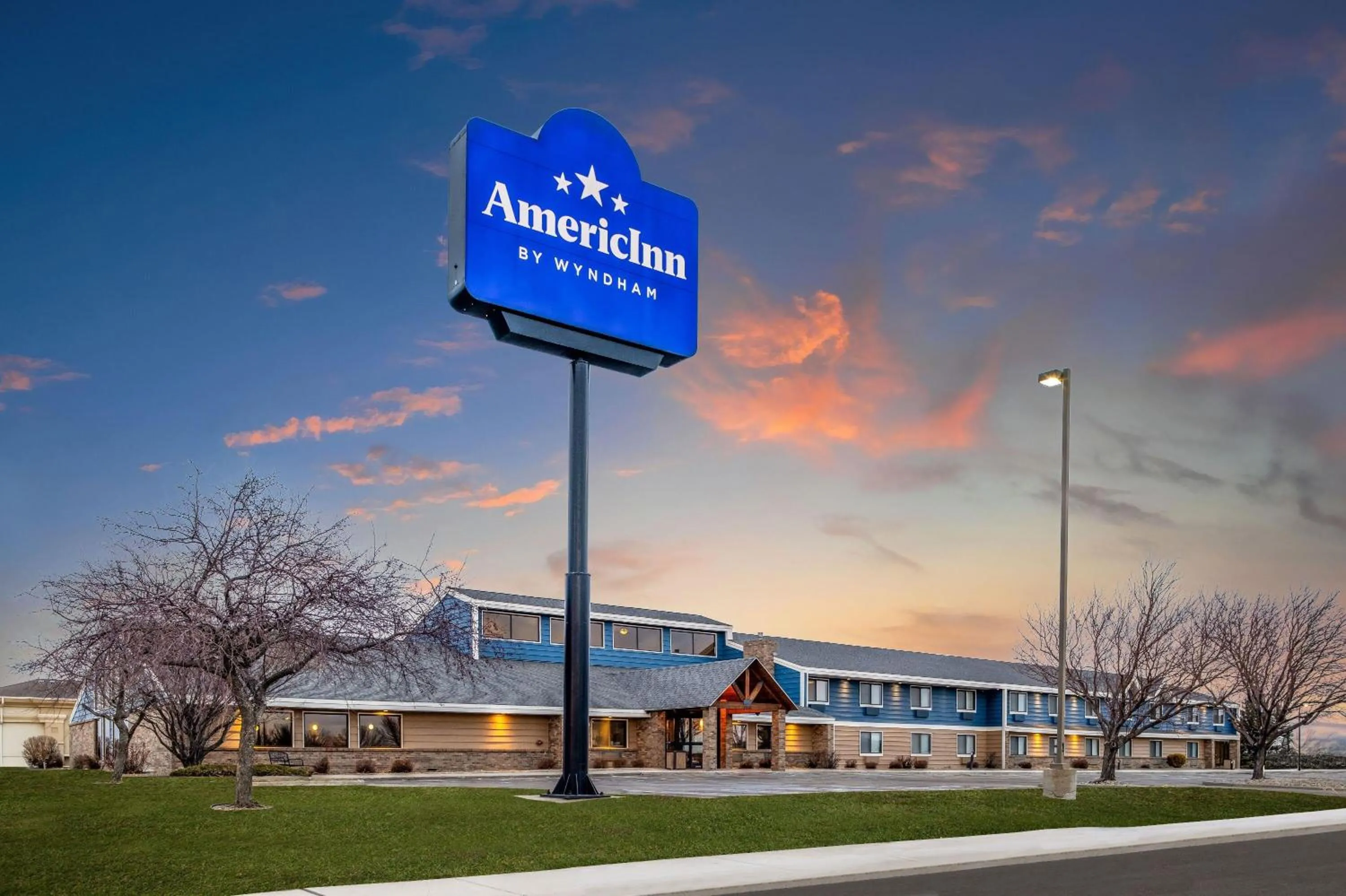 Property building in AmericInn by Wyndham Bismarck