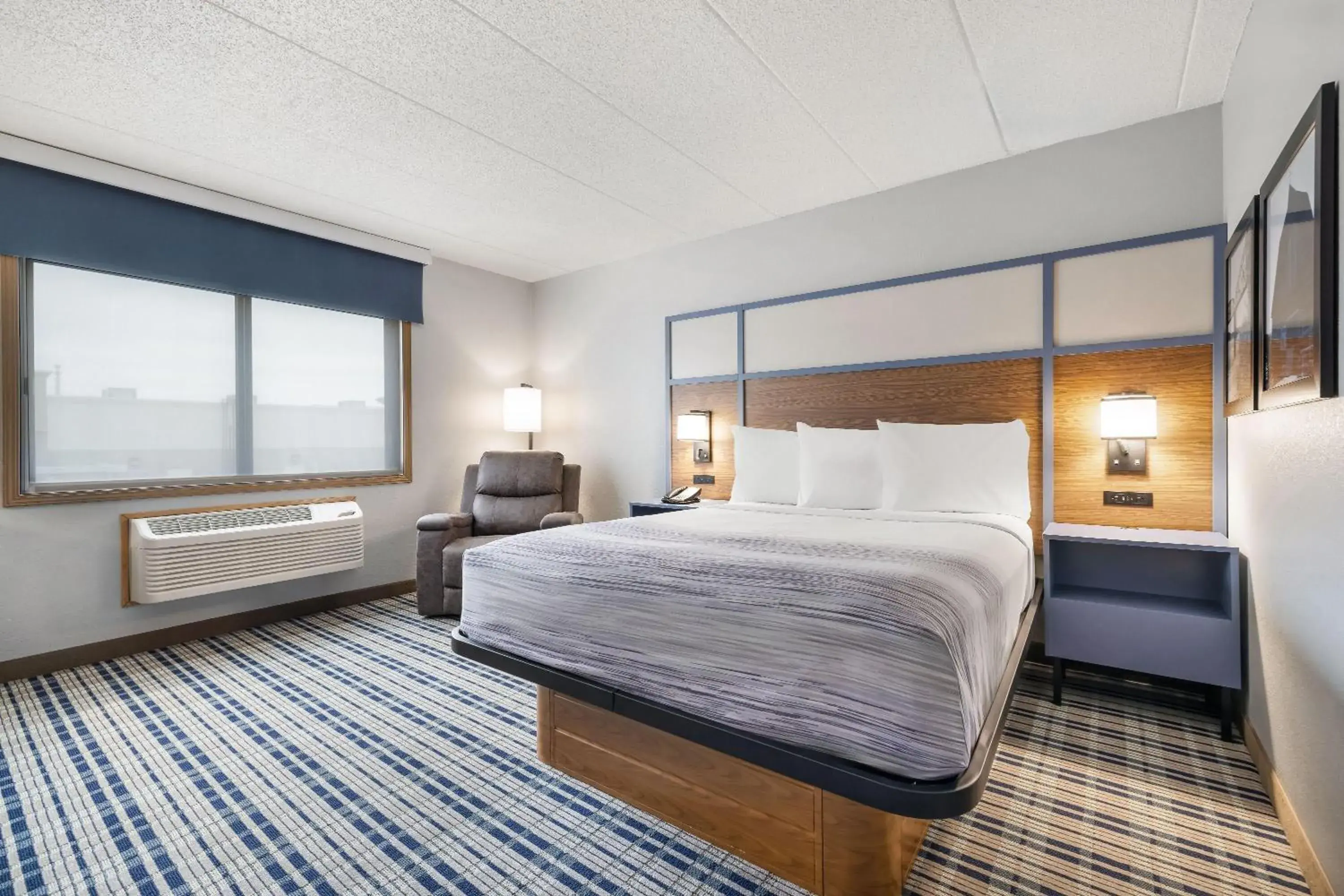 Bed in AmericInn by Wyndham Bismarck Bed in AmericInn by Wyndham Bismarck