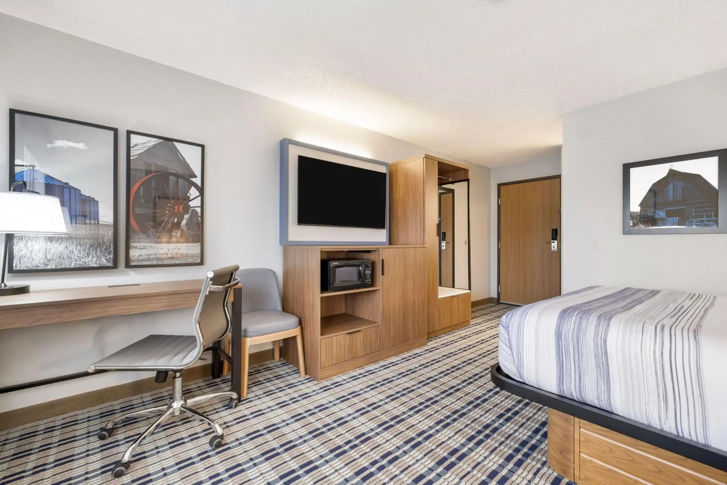 Bed in AmericInn by Wyndham Bismarck Bed in AmericInn by Wyndham Bismarck