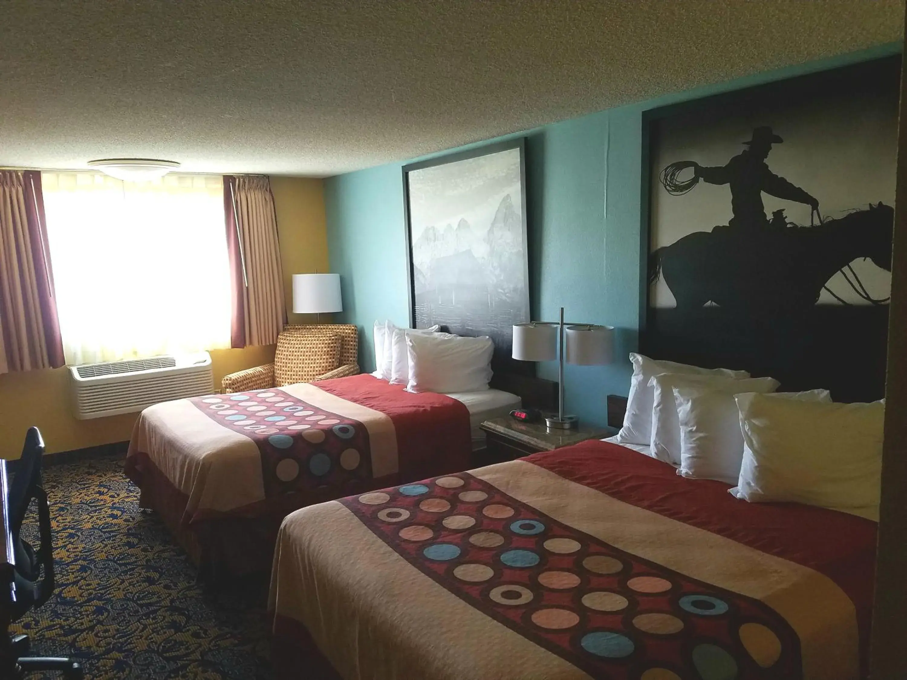 Bed in Super 8 by Wyndham Casper East/Evansville