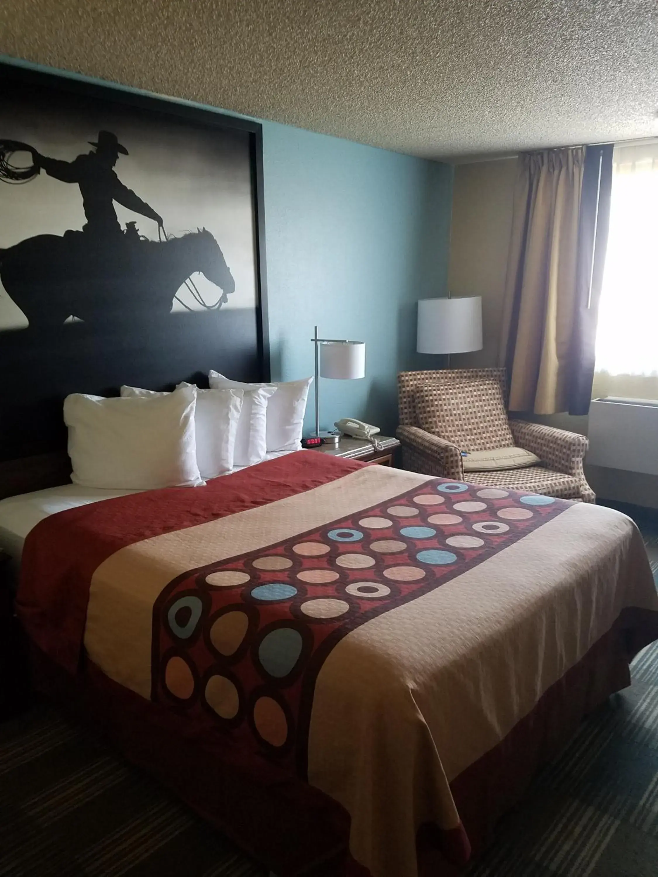 Bed in Super 8 by Wyndham Casper East/Evansville