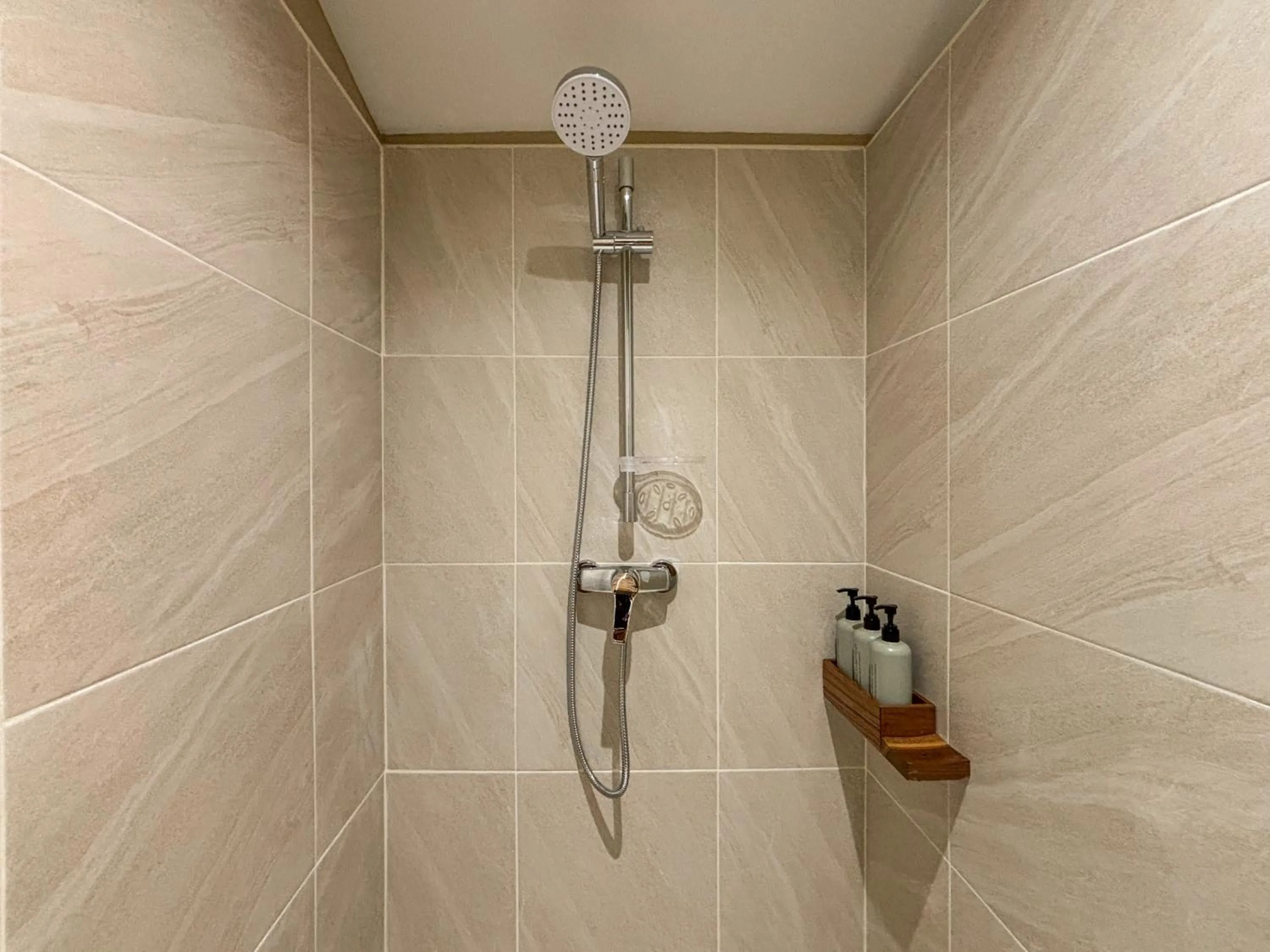 Shower in The Riverfront Reserve