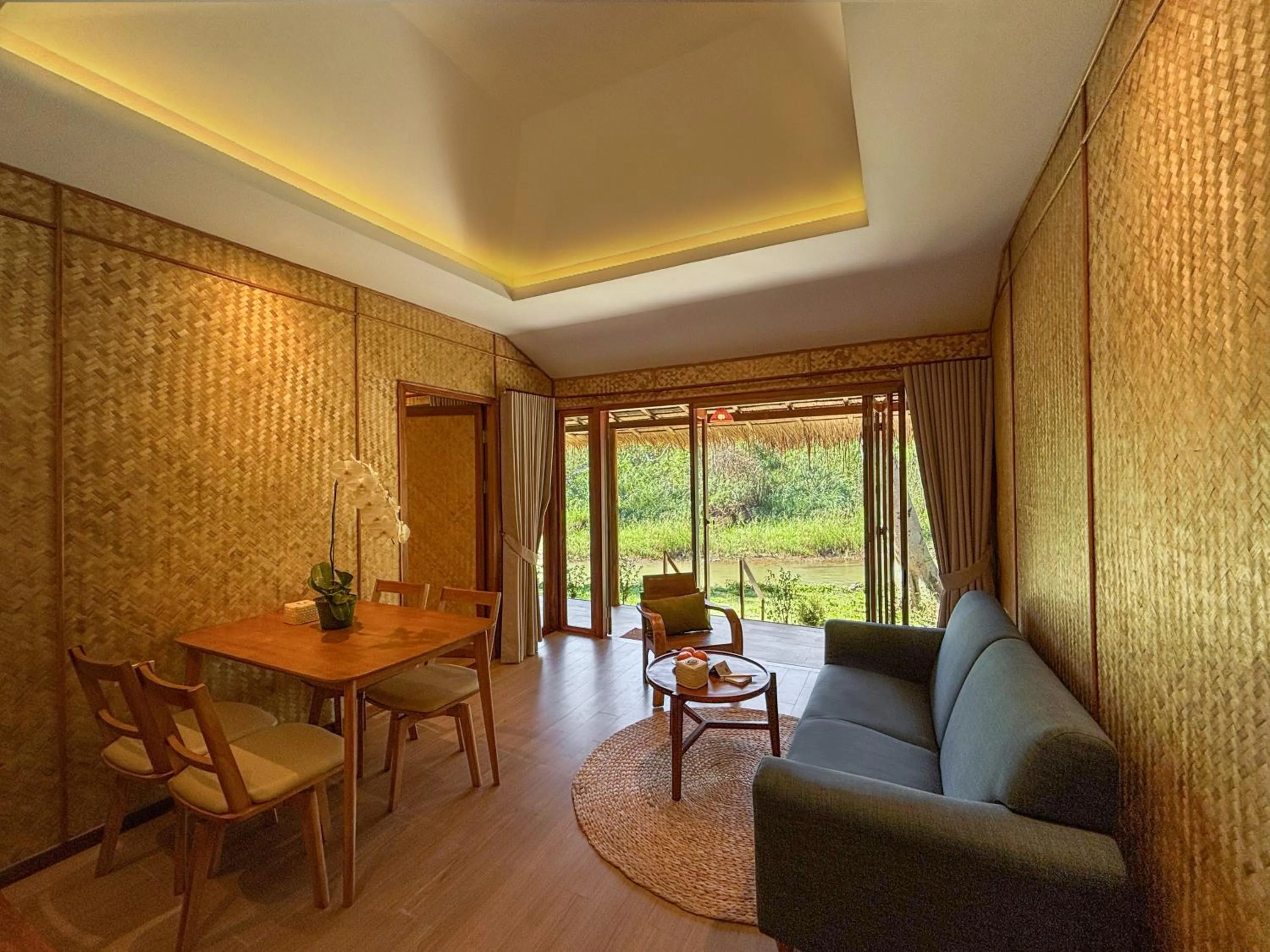 Living room in The Riverfront Reserve