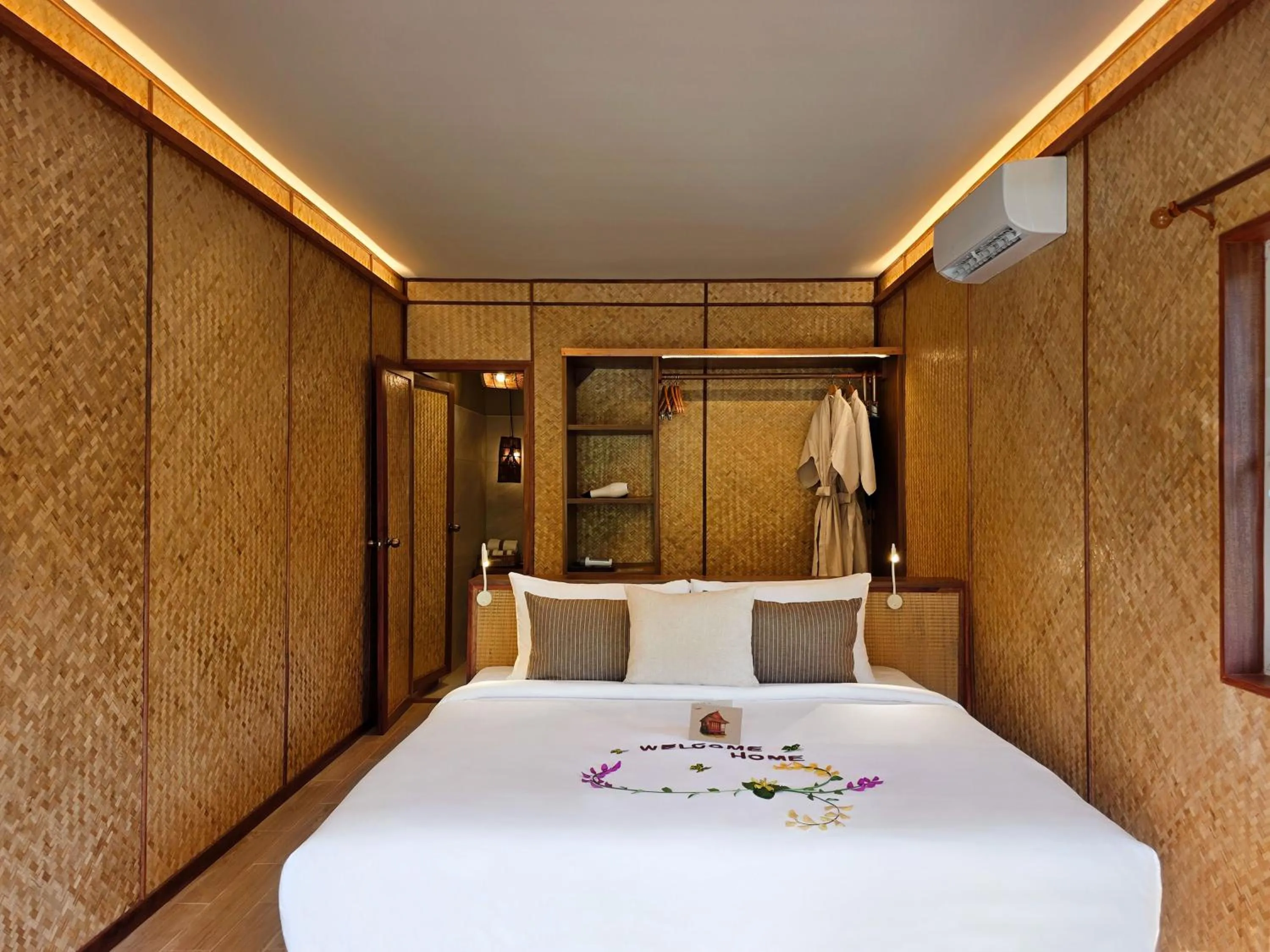 Bed in The Riverfront Reserve