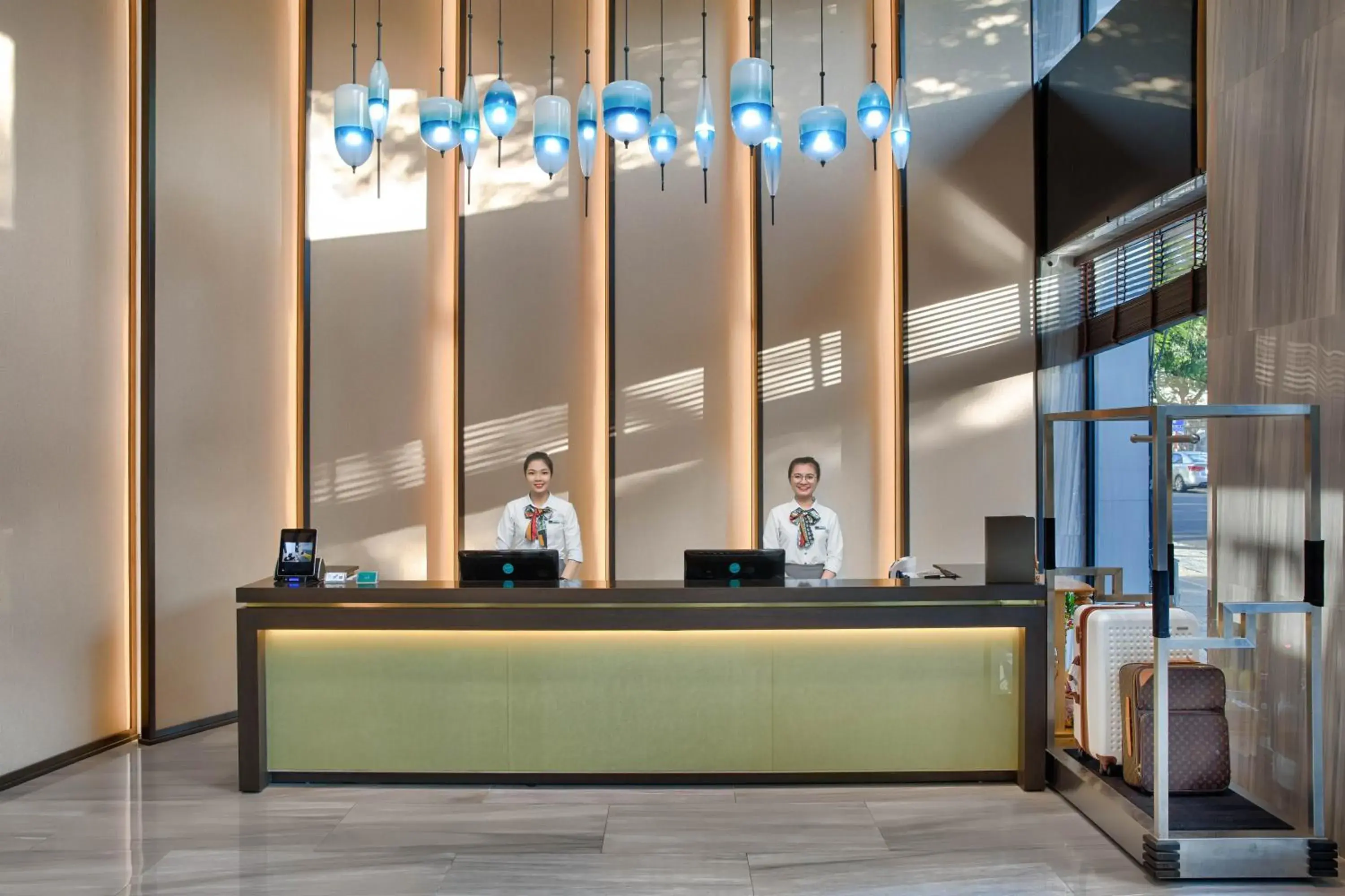 Lobby or reception in Satya Da Nang Hotel Han Market Lobby or reception in Satya Da Nang Hotel Han Market