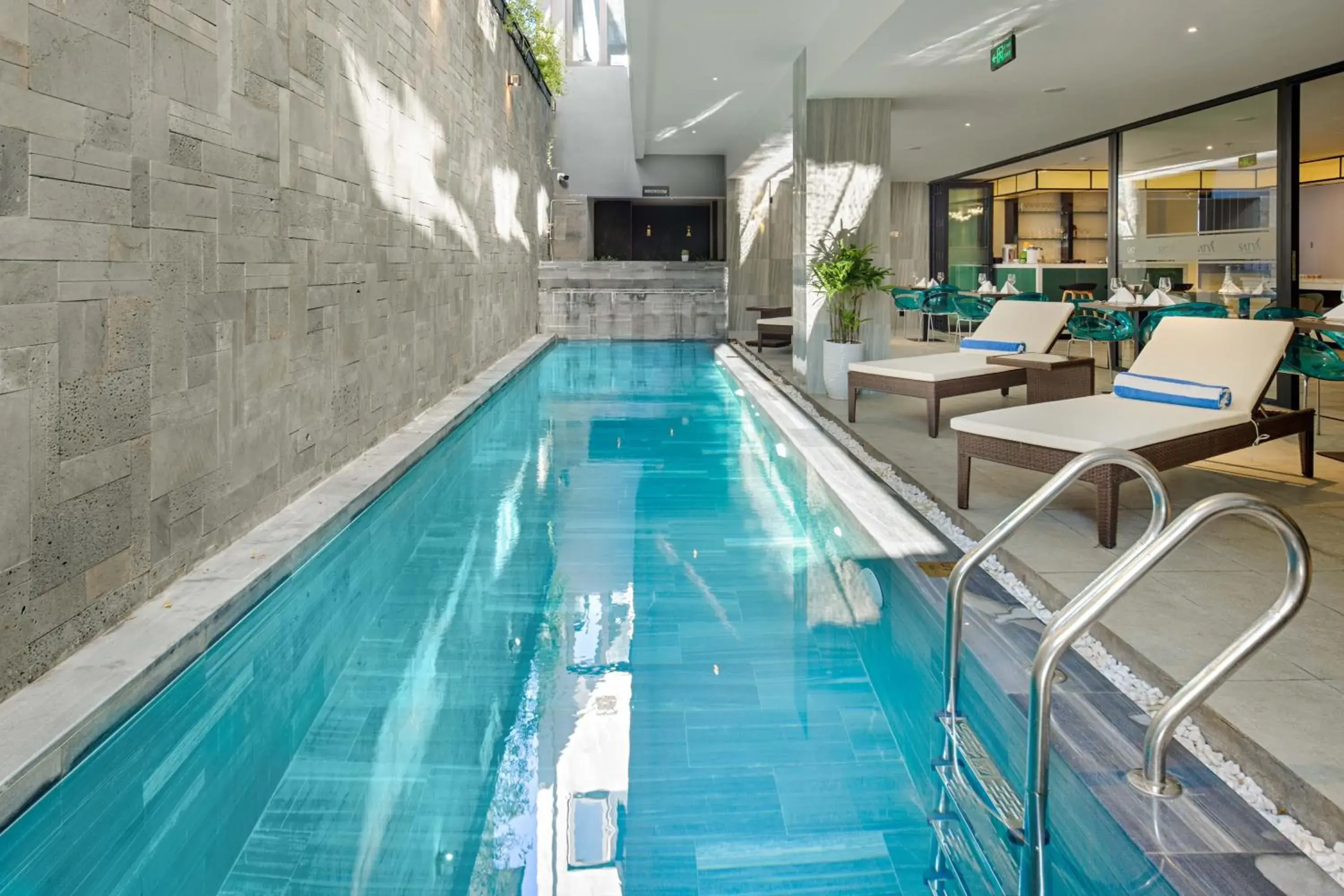 Pool view in Satya Da Nang Hotel Han Market Pool view in Satya Da Nang Hotel Han Market