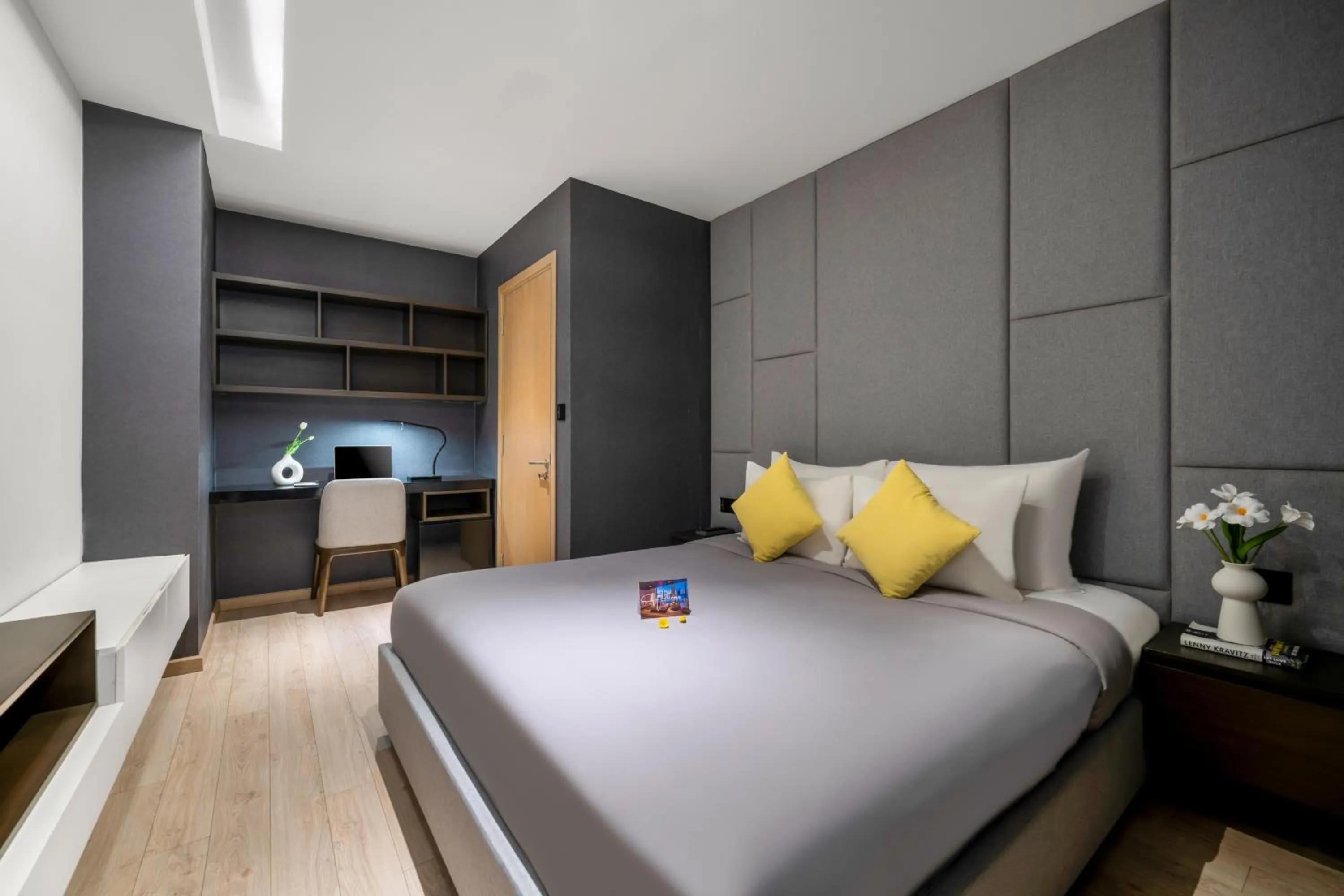 Bed in Satya Da Nang Hotel Han Market