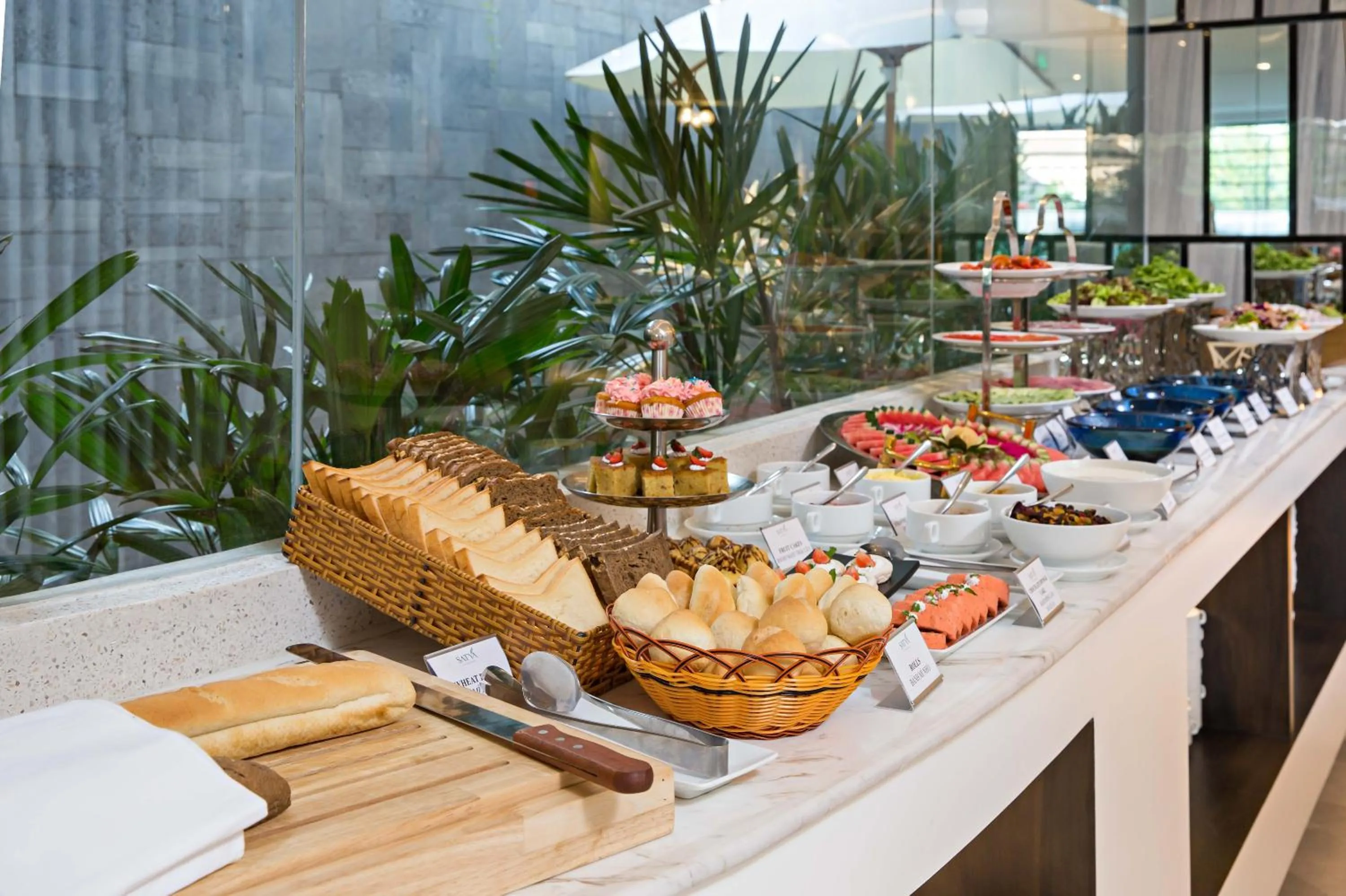 Buffet breakfast in Satya Da Nang Hotel Han Market