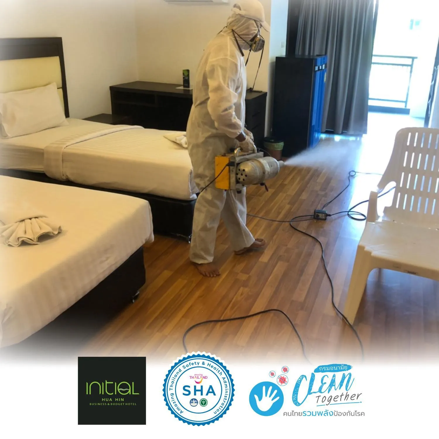 Property logo or sign, Bed in Initial Hua Hin - SHA Plus