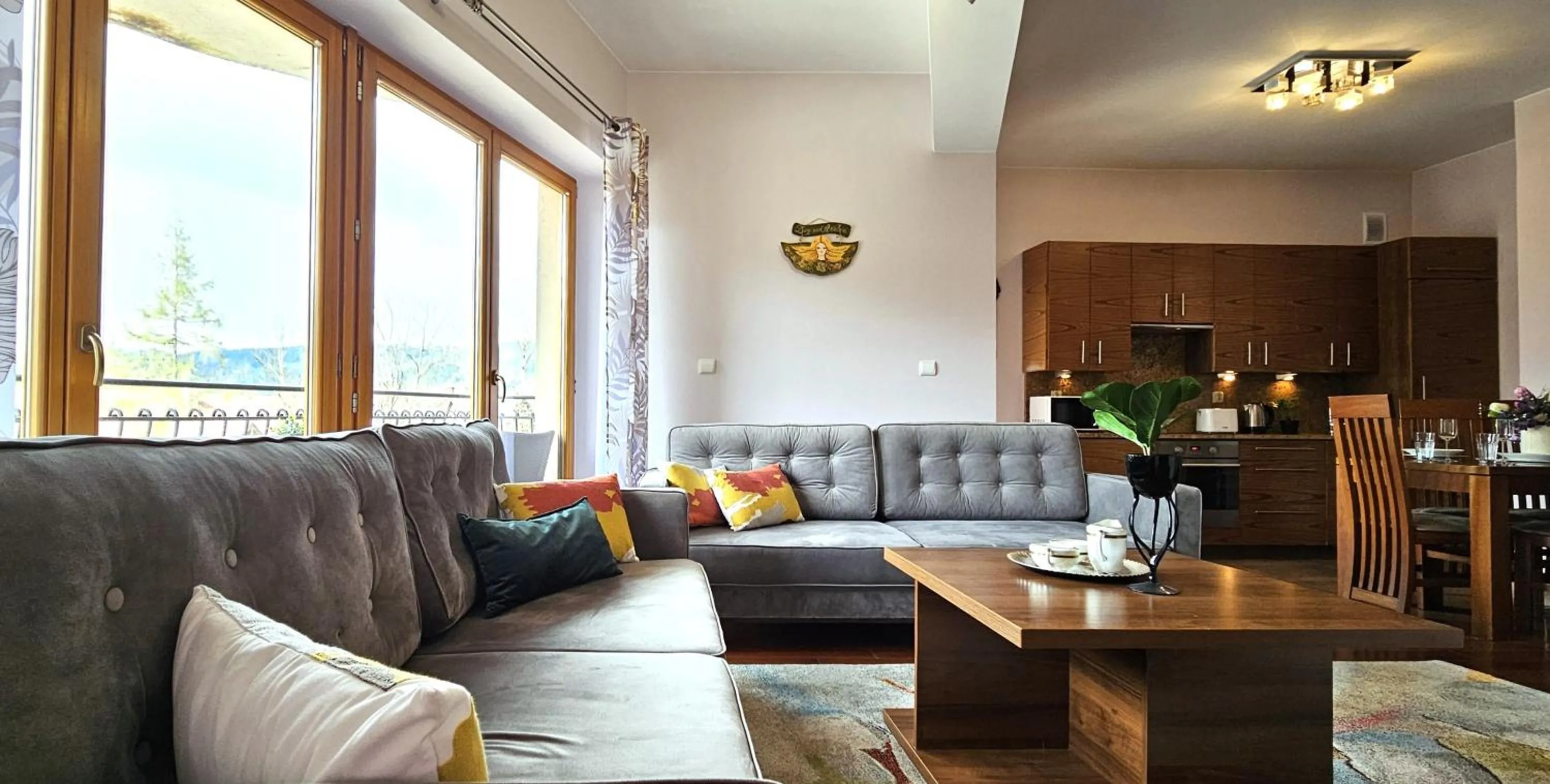Living room in VIP Apartamenty Gorące Źródła