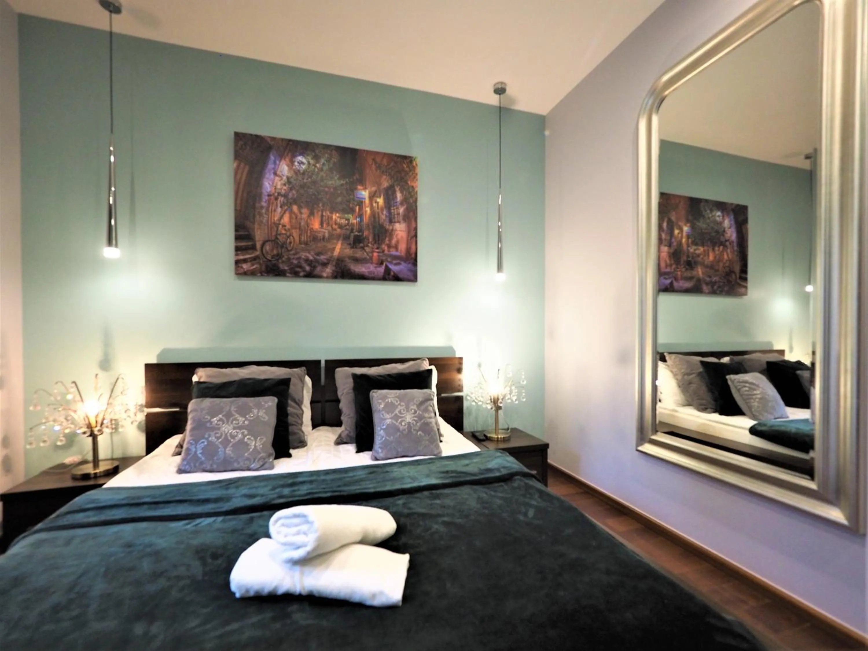 Bedroom, Bed in VIP Apartamenty Gorące Źródła