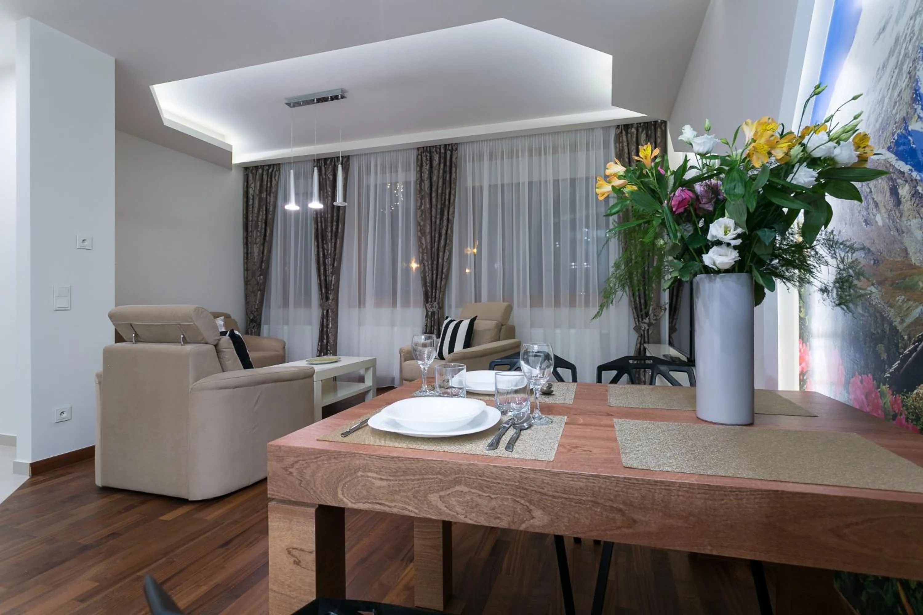 Dining area in VIP Apartamenty Gorące Źródła