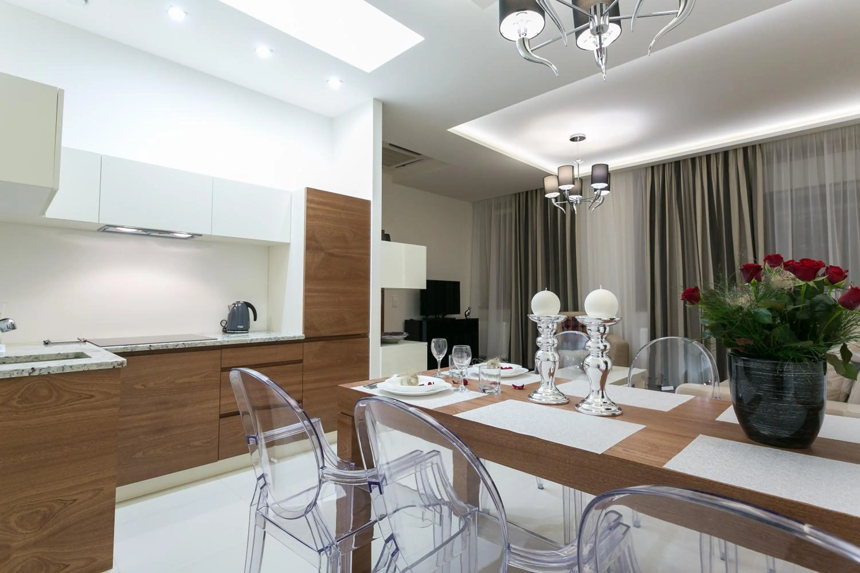 Dining area in VIP Apartamenty Gorące Źródła