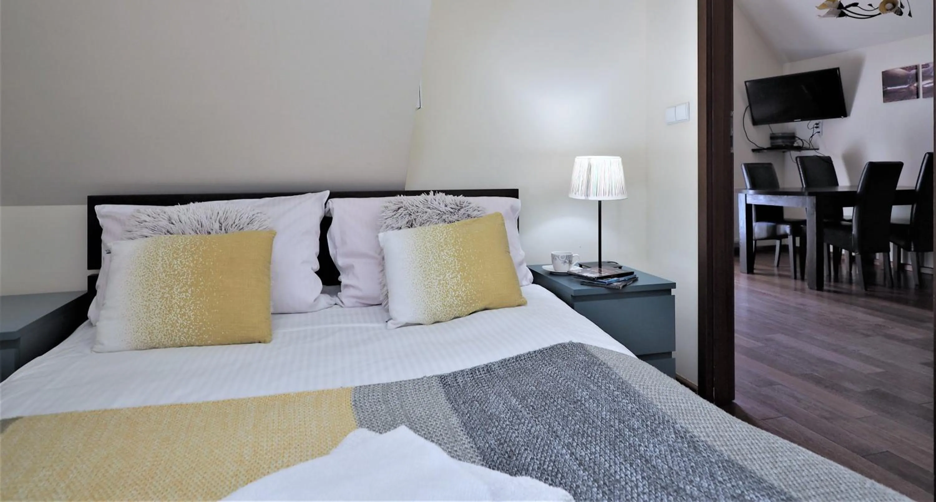 Bedroom, Bed in VIP Apartamenty Gorące Źródła