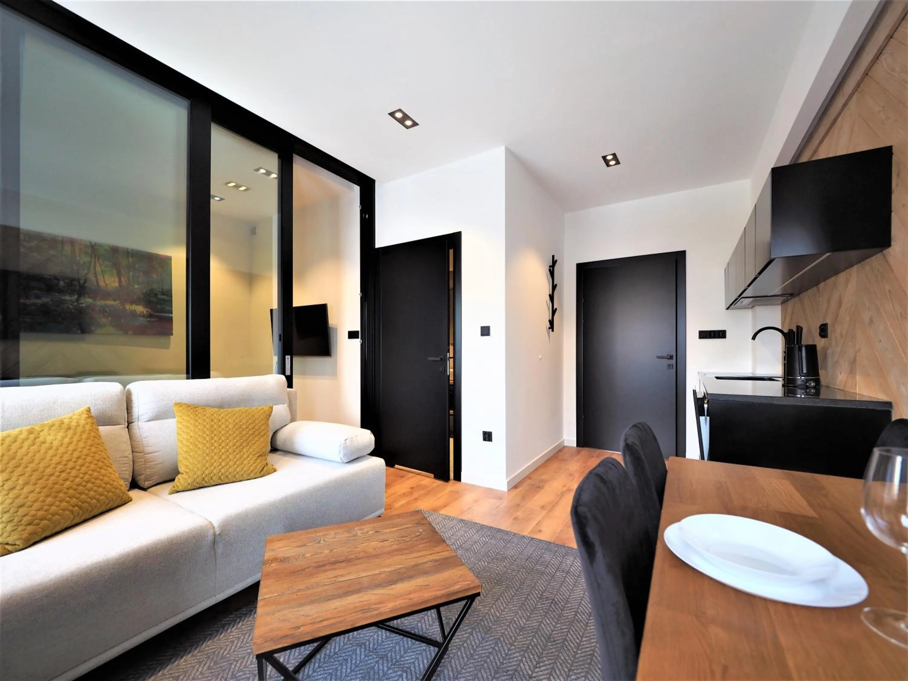Living room in VIP Apartamenty Gorące Źródła
