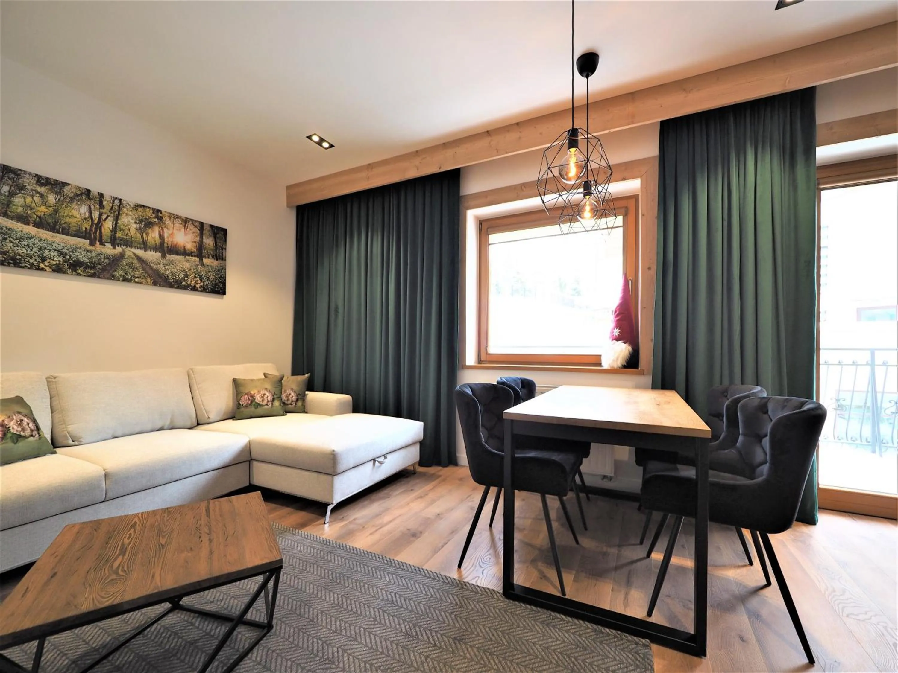 Living room, Bed in VIP Apartamenty Gorące Źródła