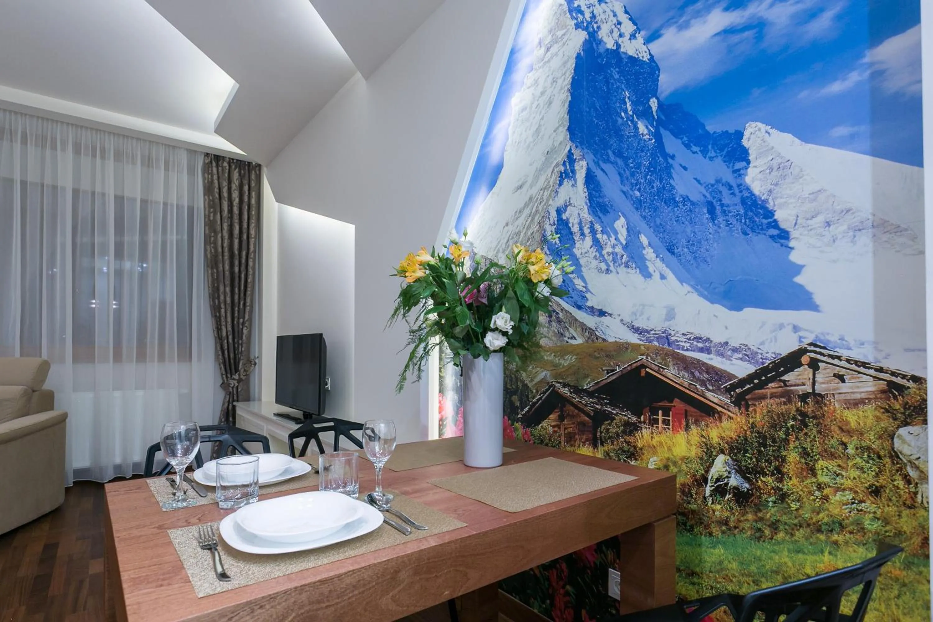 Dining area in VIP Apartamenty Gorące Źródła