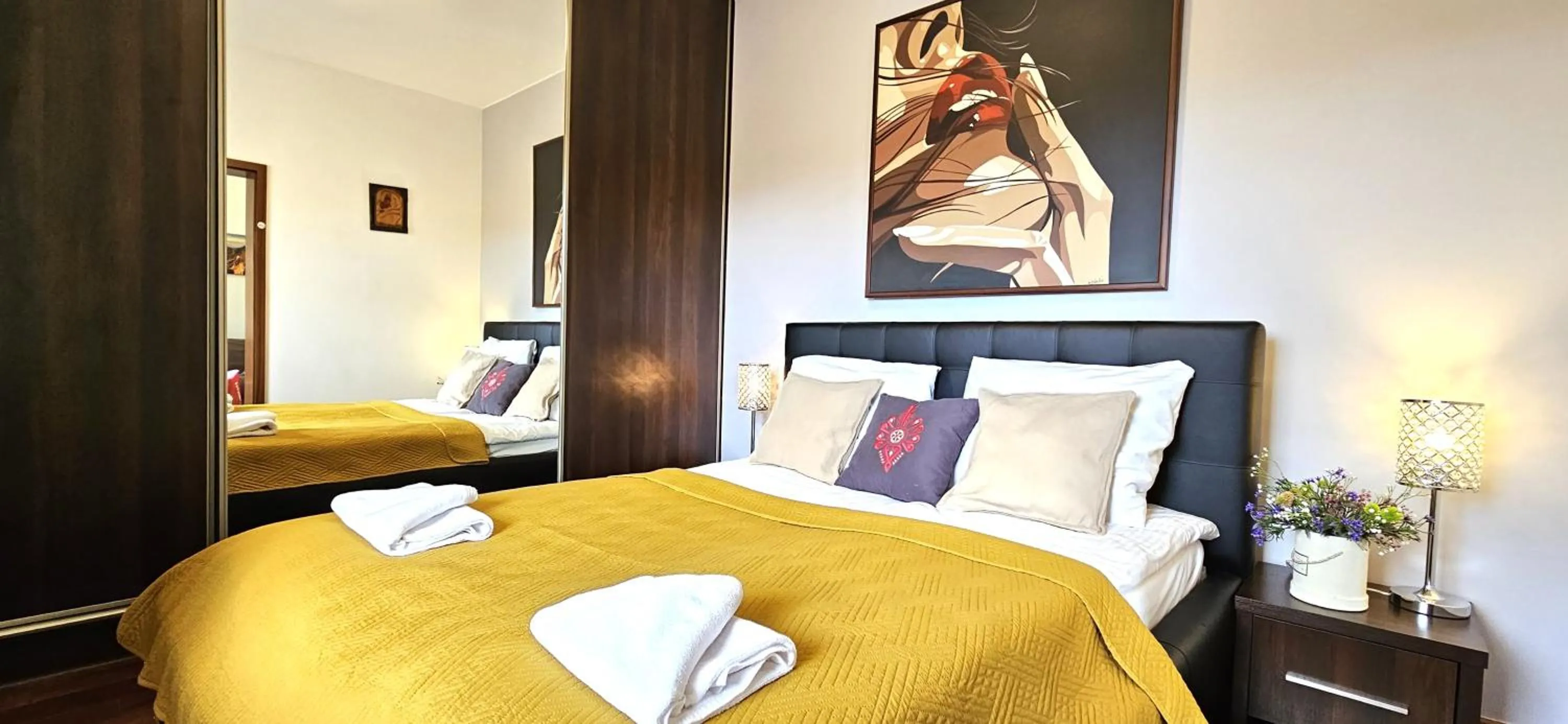 Bed in VIP Apartamenty Gorące Źródła