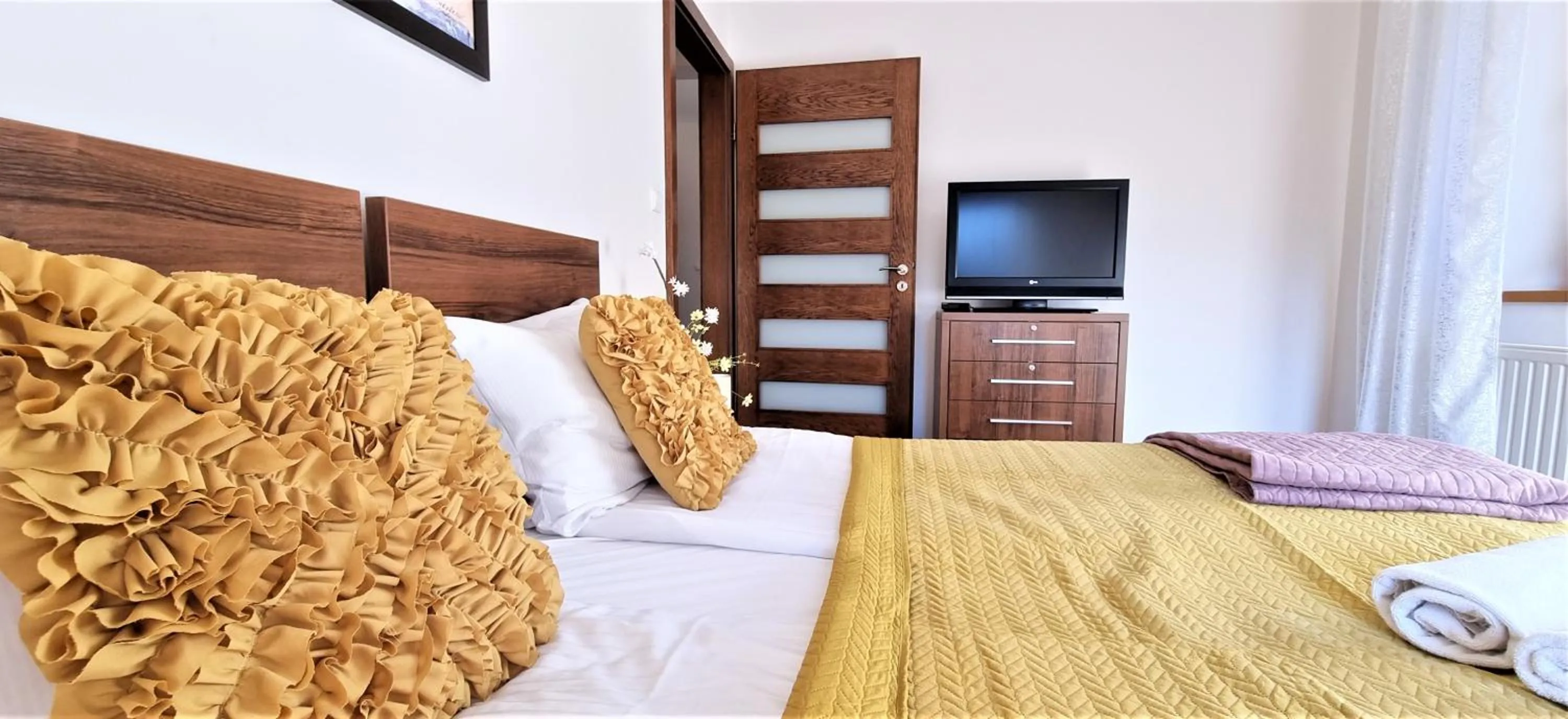 Bedroom, Bed in VIP Apartamenty Gorące Źródła