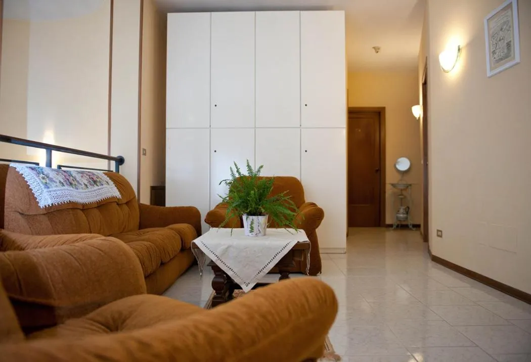 Seating area in Hotel Centrale di Paolo e Cinzia