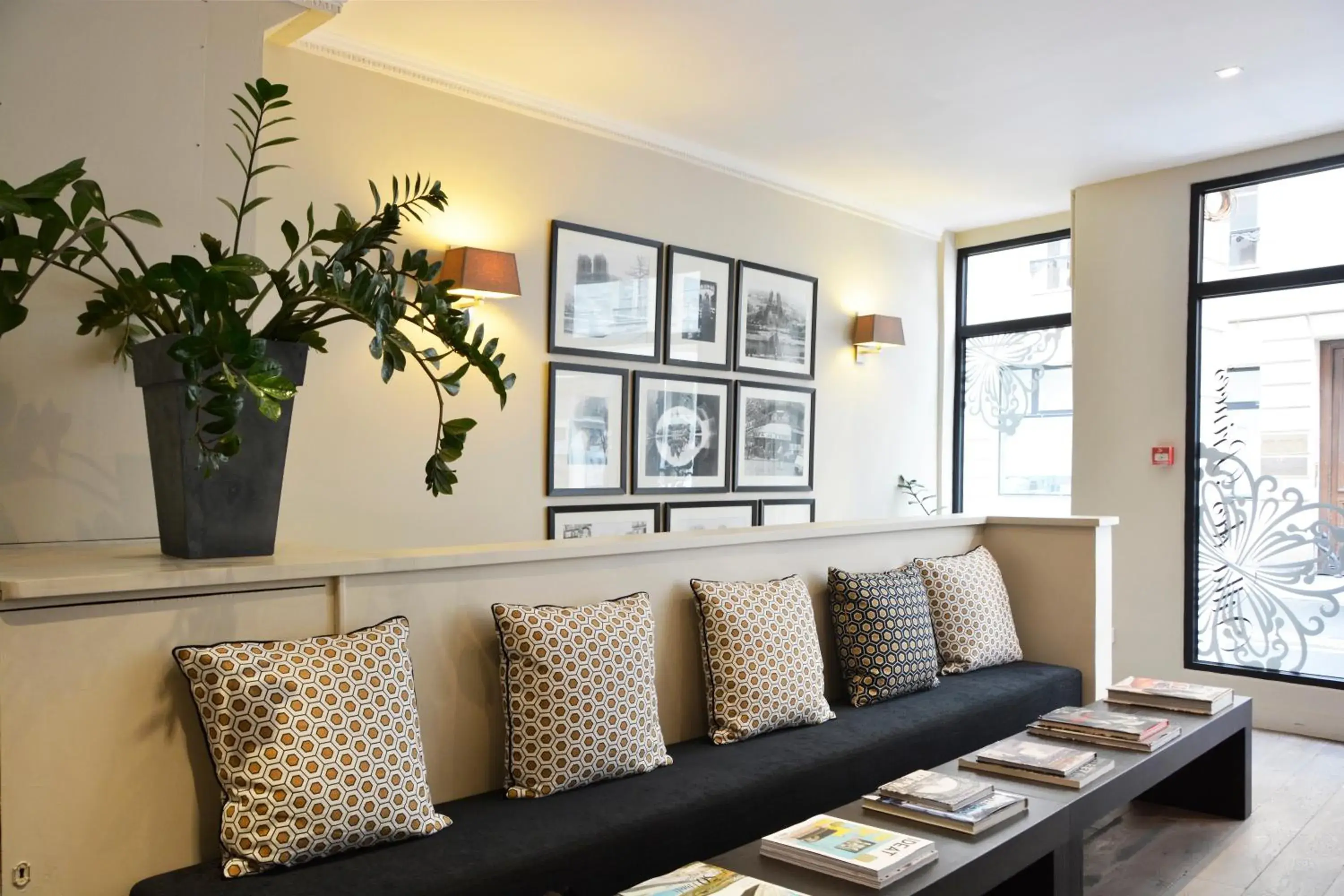 Lobby or reception in Villa Des Princes Lobby or reception in Villa Des Princes