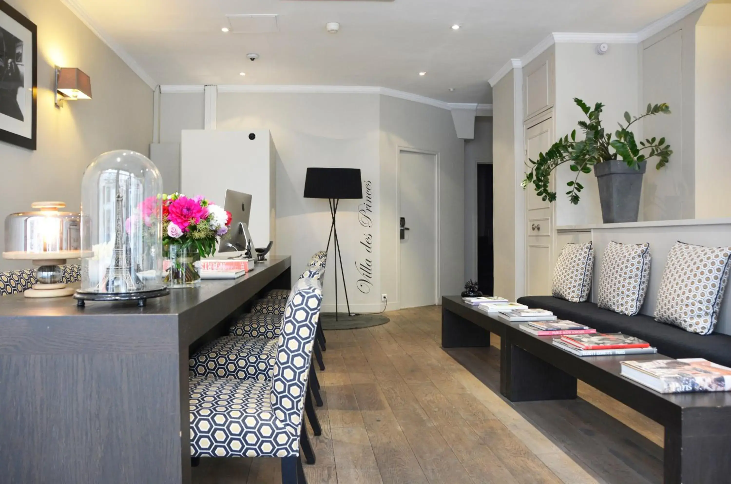 Lobby or reception in Villa Des Princes Lobby or reception in Villa Des Princes