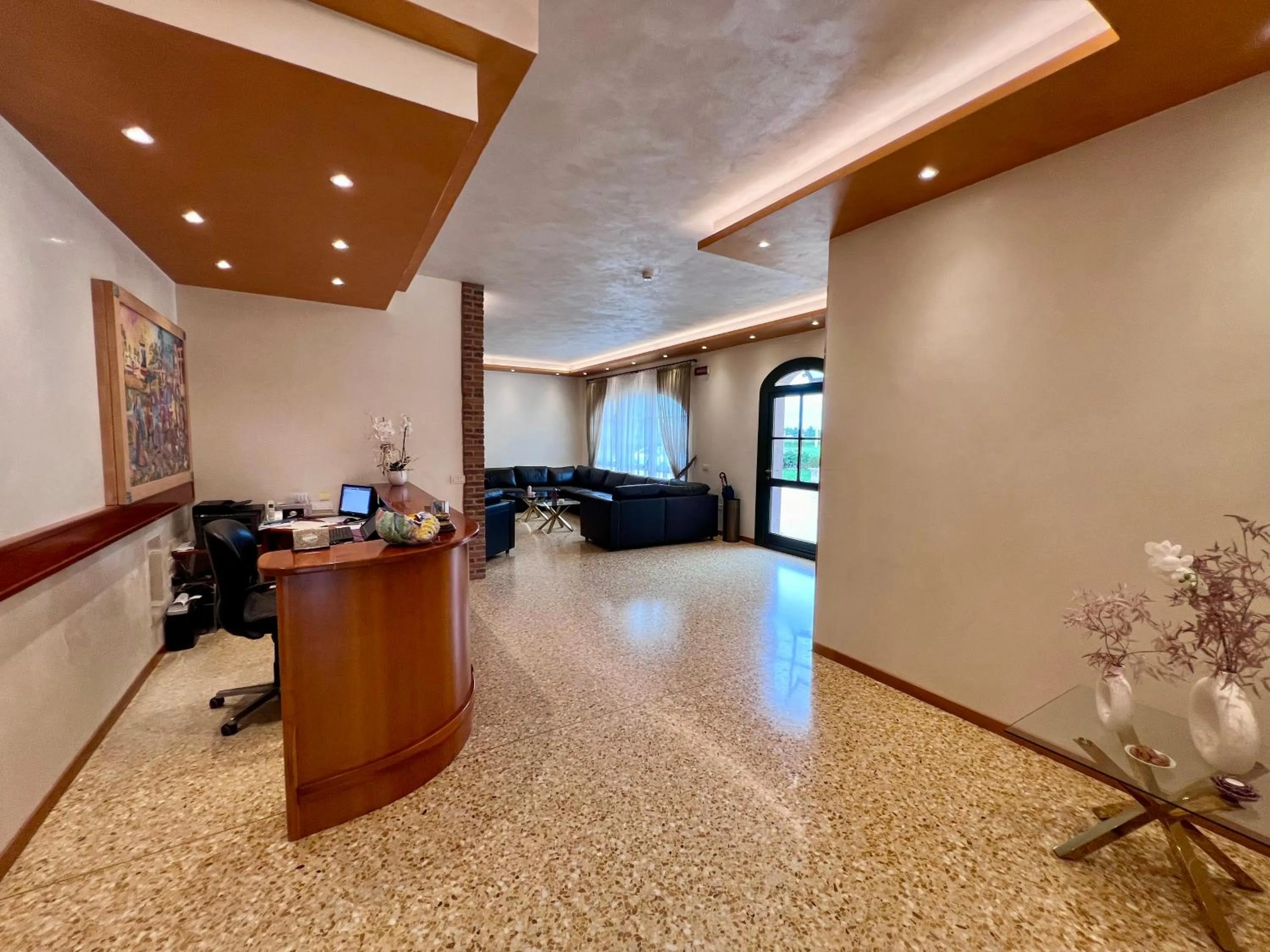 Lobby or reception in Cà Rocca Relais