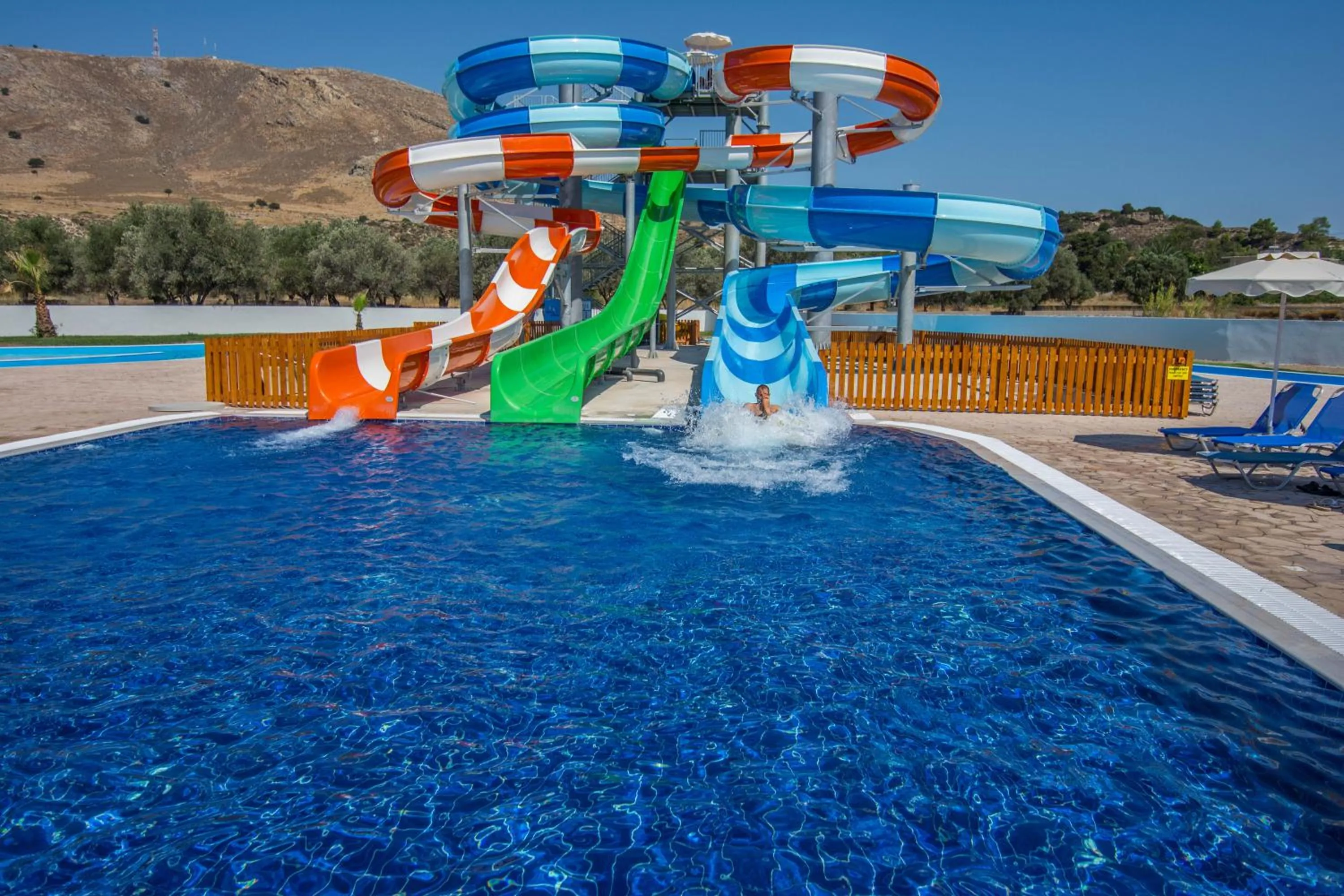 Aqua park in Olive Garden Hotel