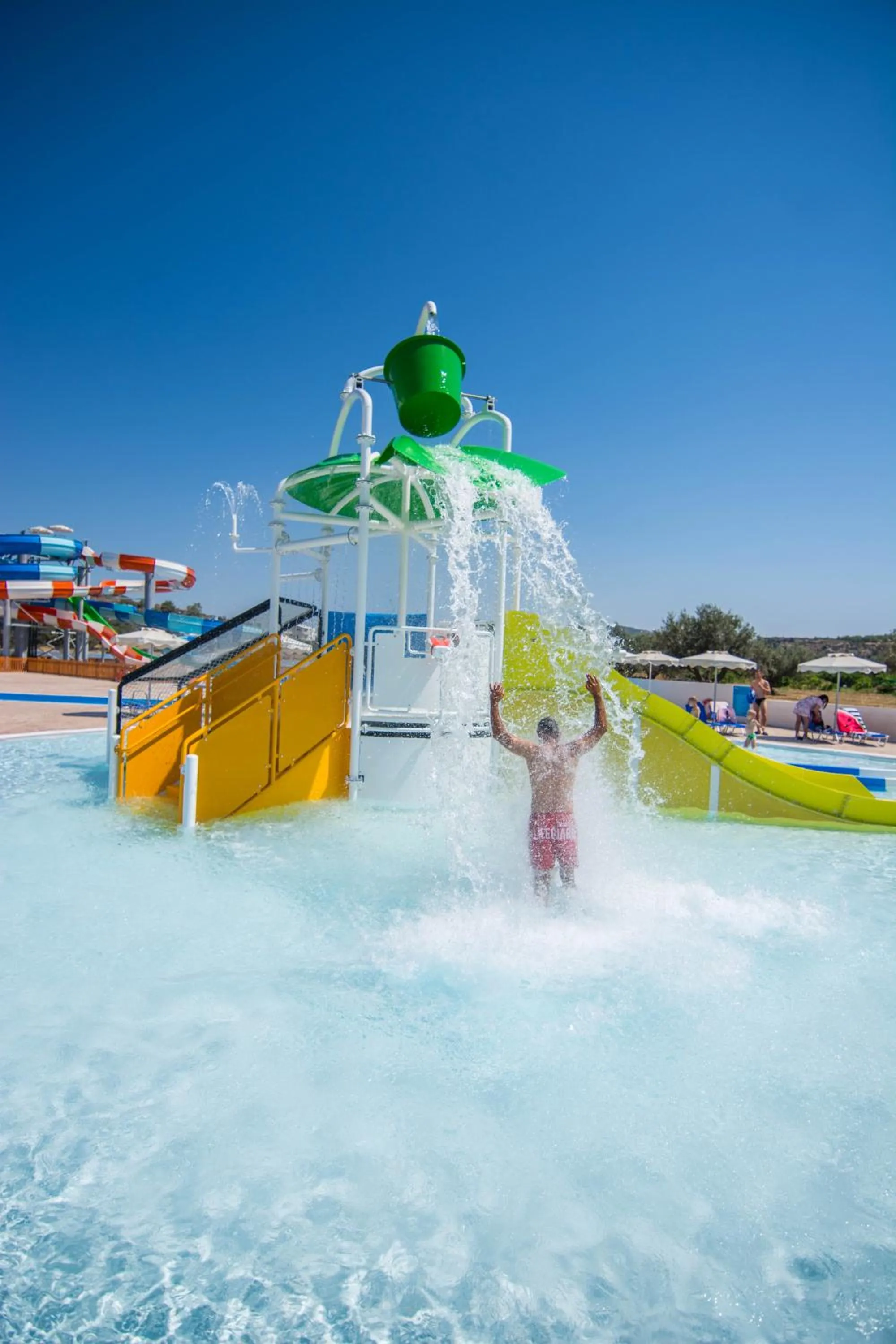 Aqua park in Olive Garden Hotel
