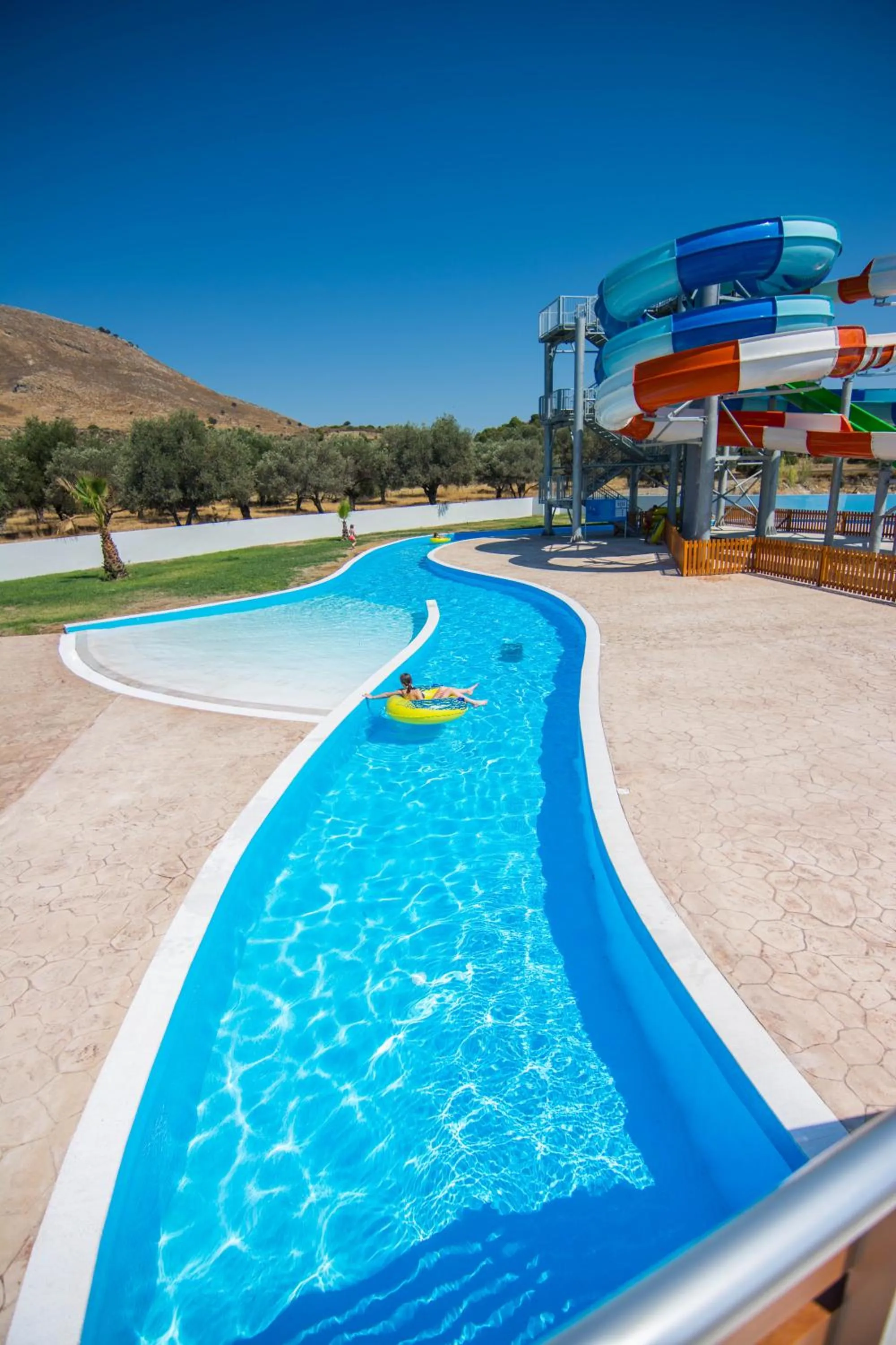 Aqua park in Olive Garden Hotel