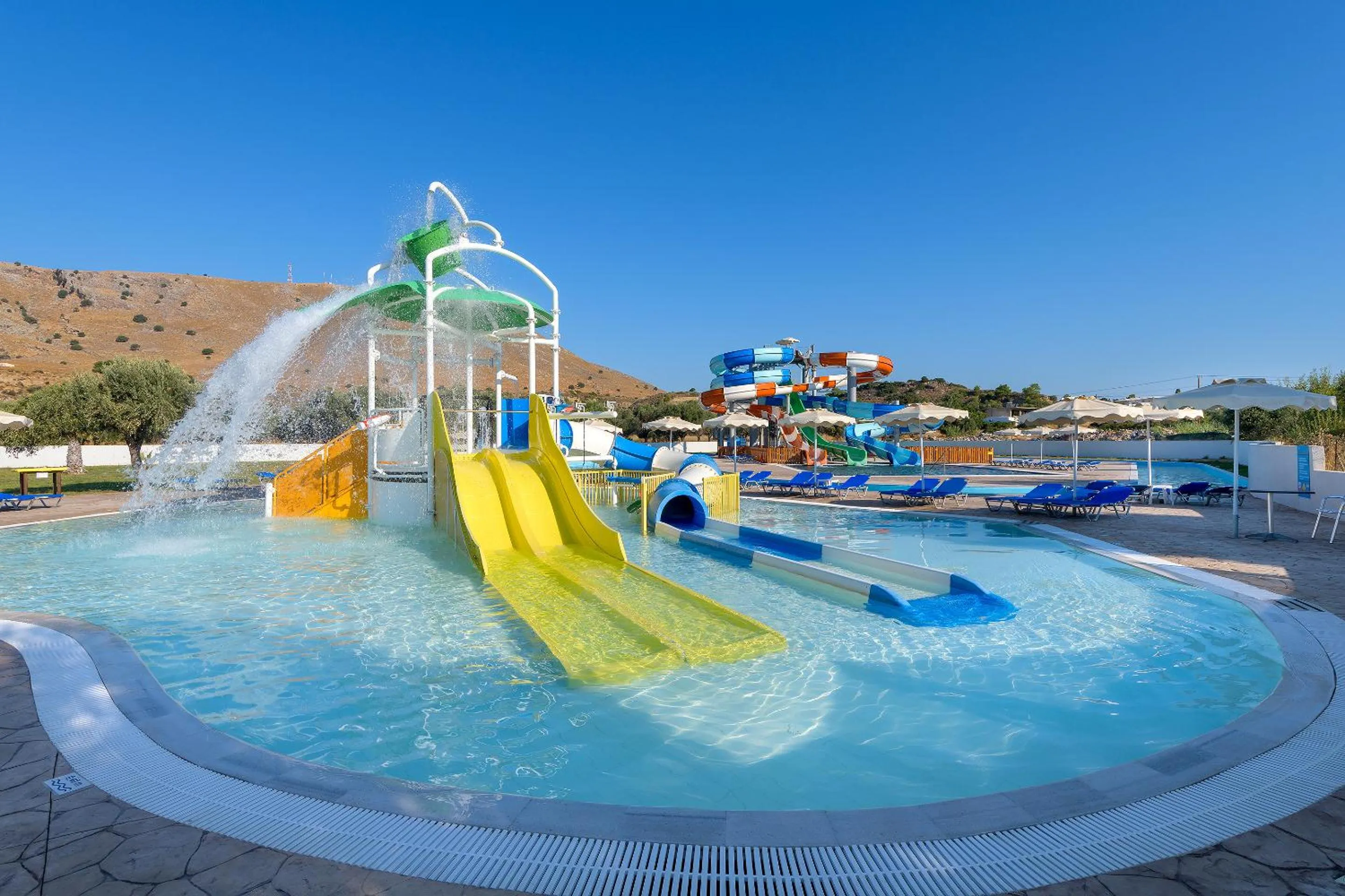 Aqua park in Olive Garden Hotel