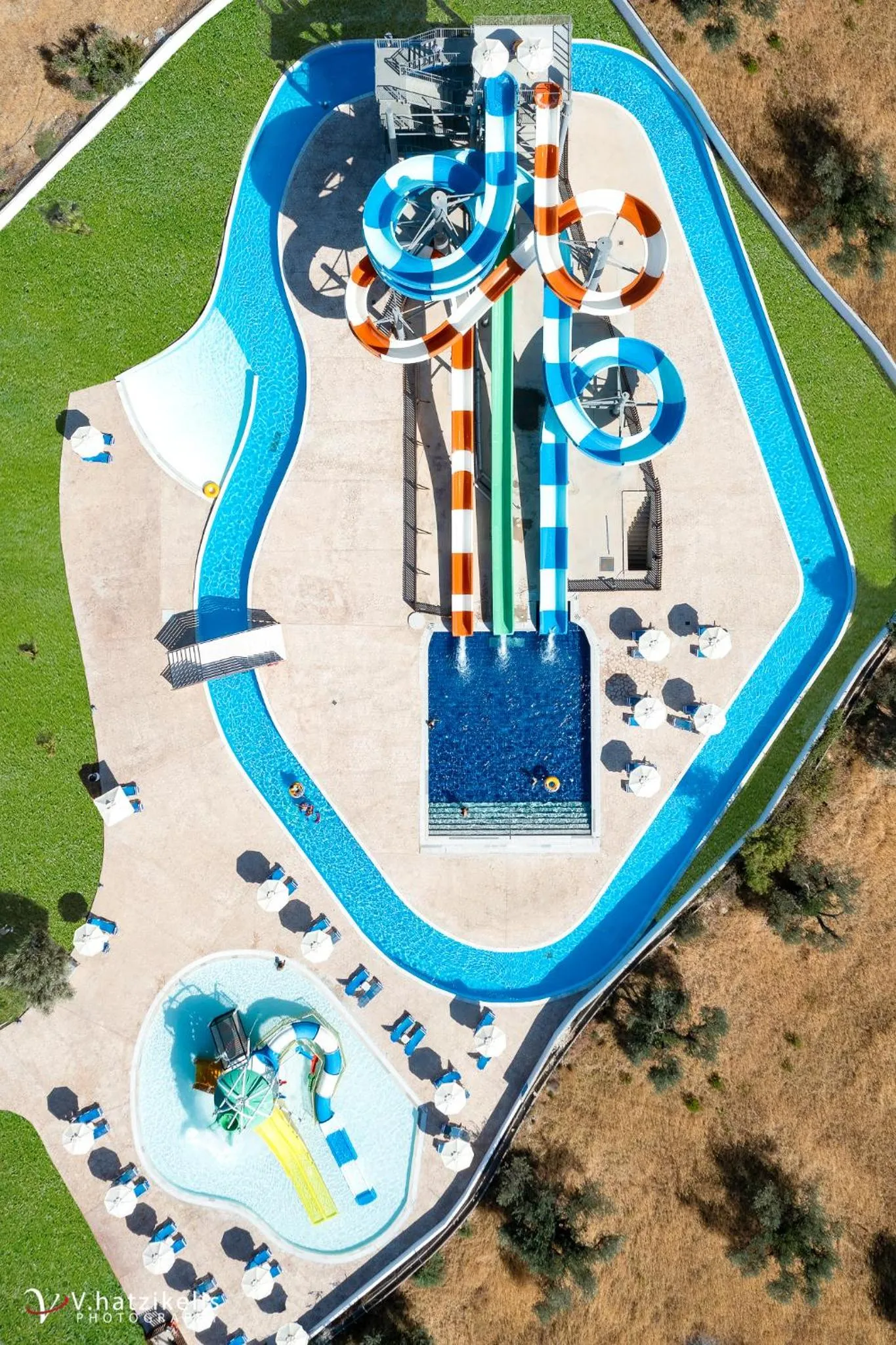 Aqua park in Olive Garden Hotel