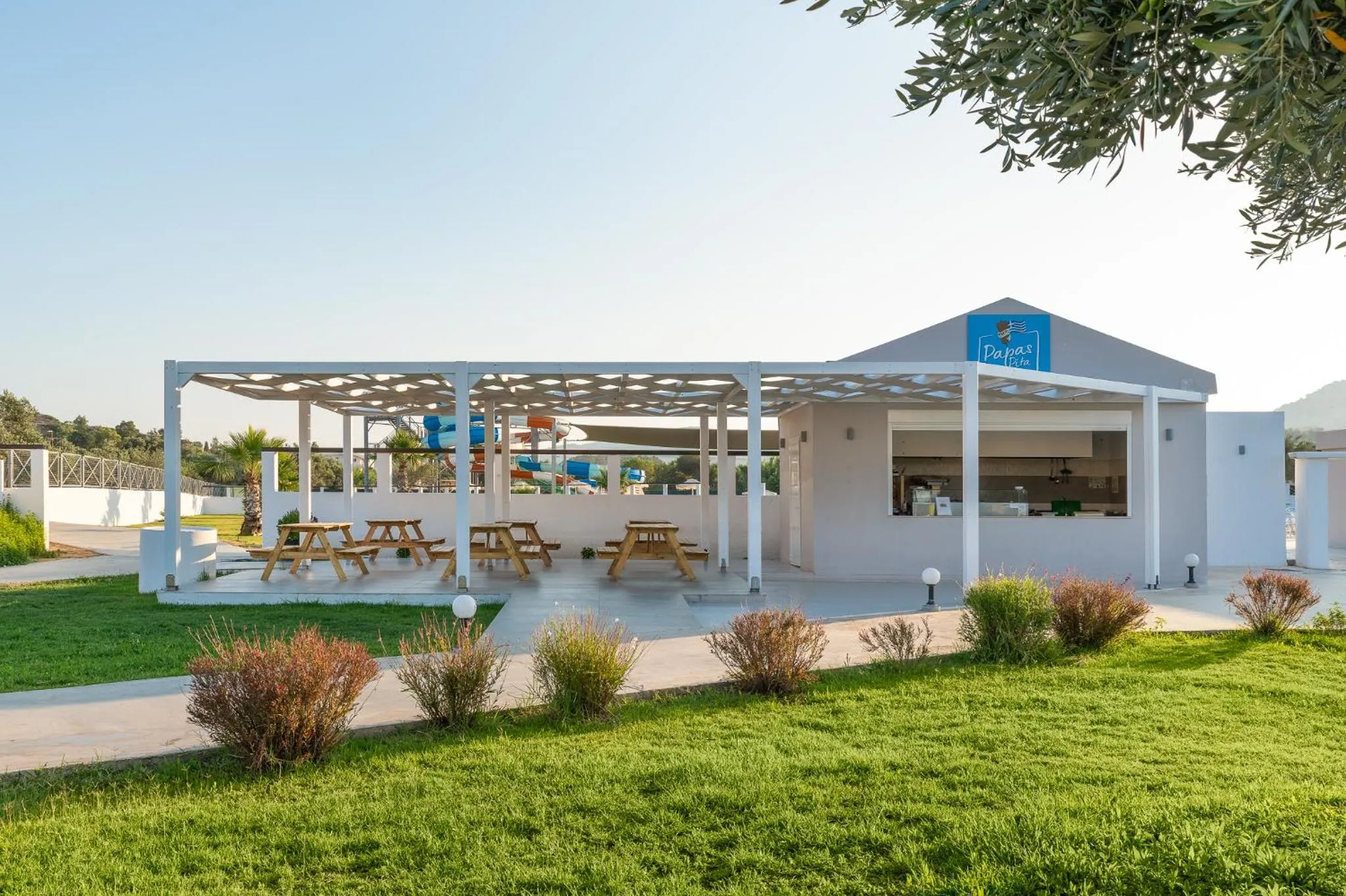 Property building in Olive Garden Hotel