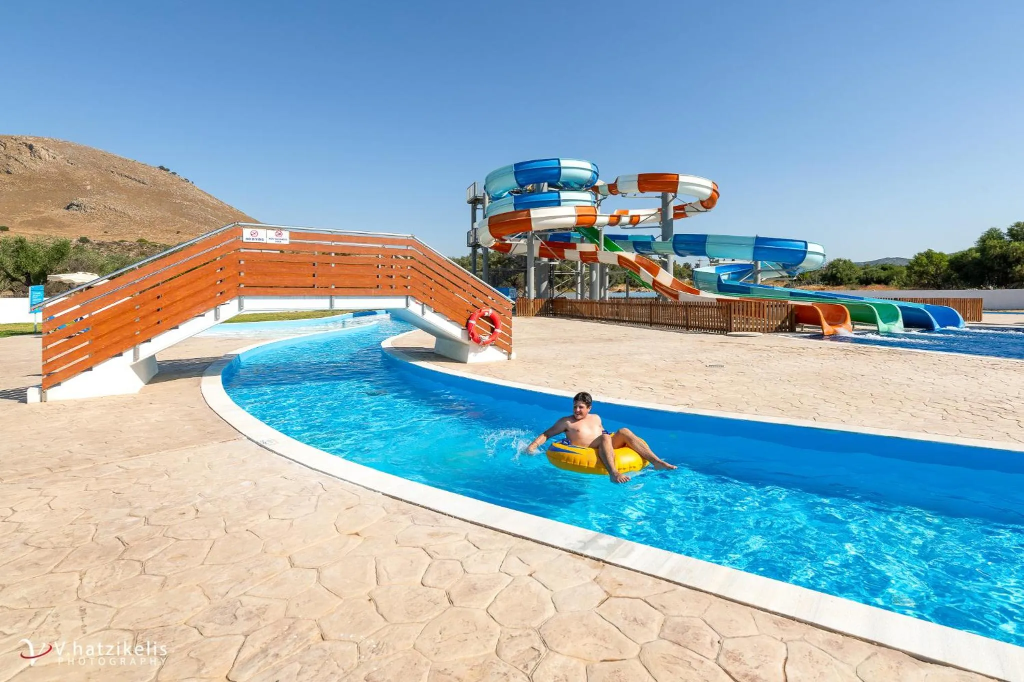 Aqua park in Olive Garden Hotel