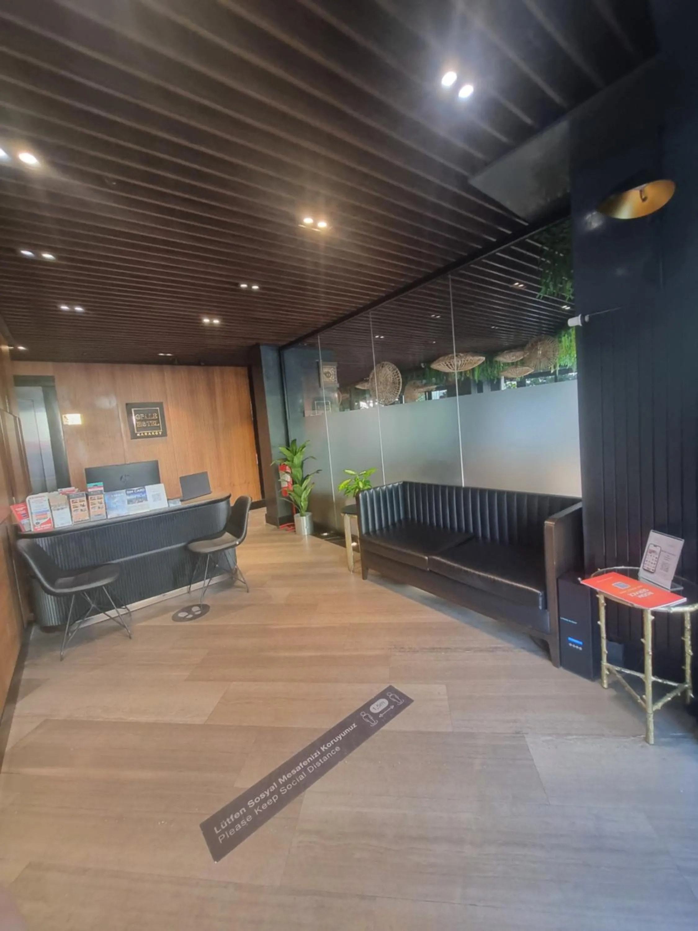 Lobby or reception in Opale Hotel
