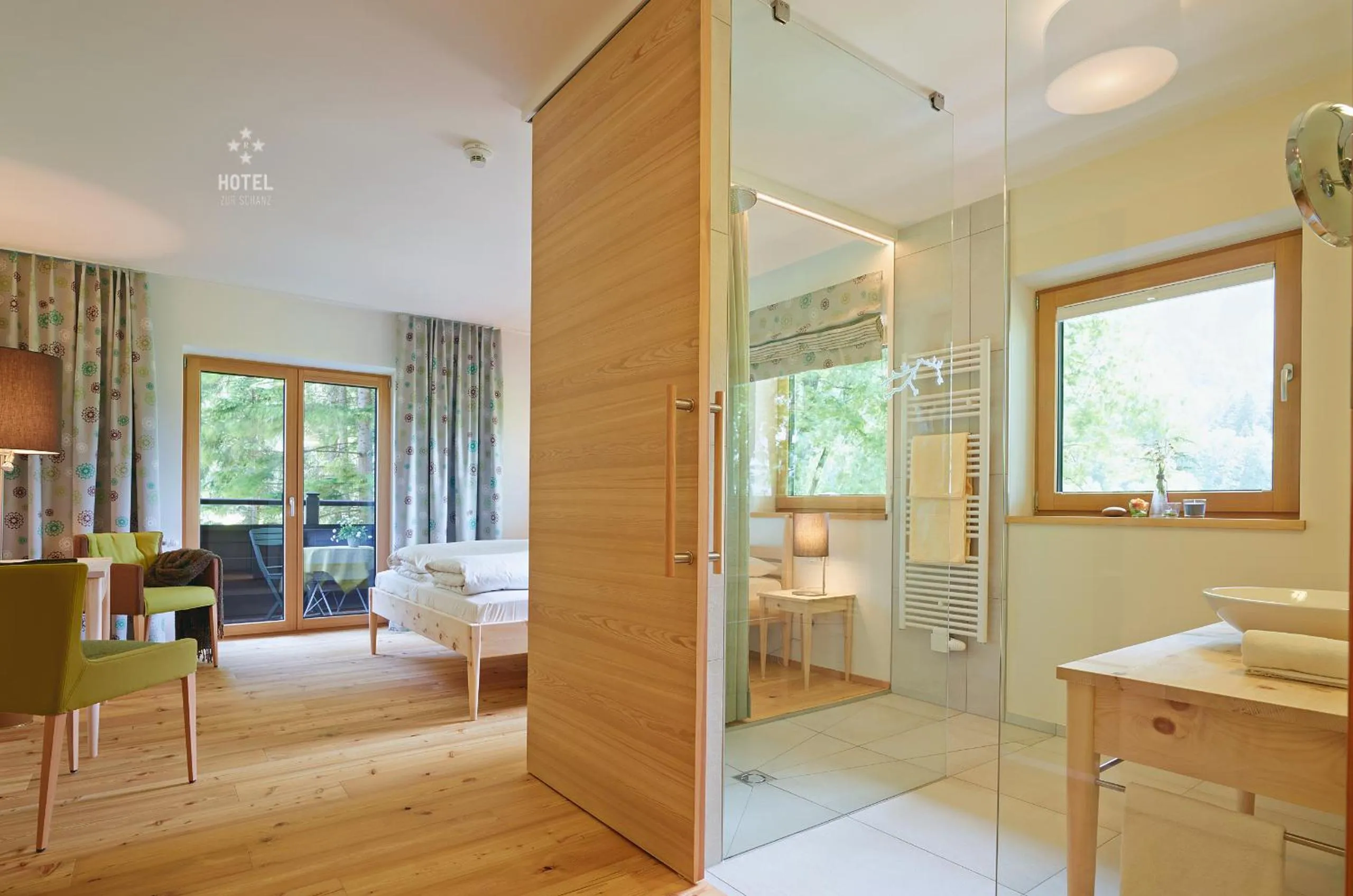 Bathroom in Hotel B&B "Zur Schanz"