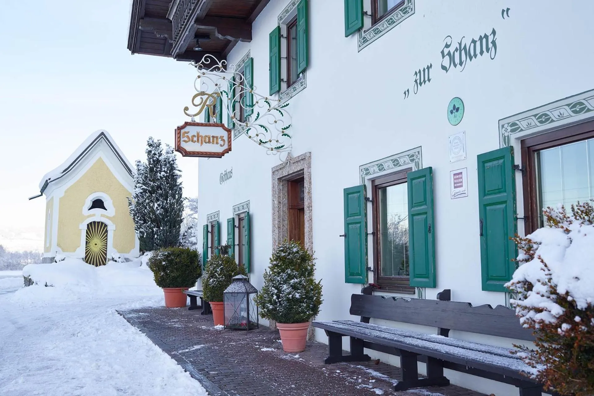 Property building in Hotel B&B "Zur Schanz"