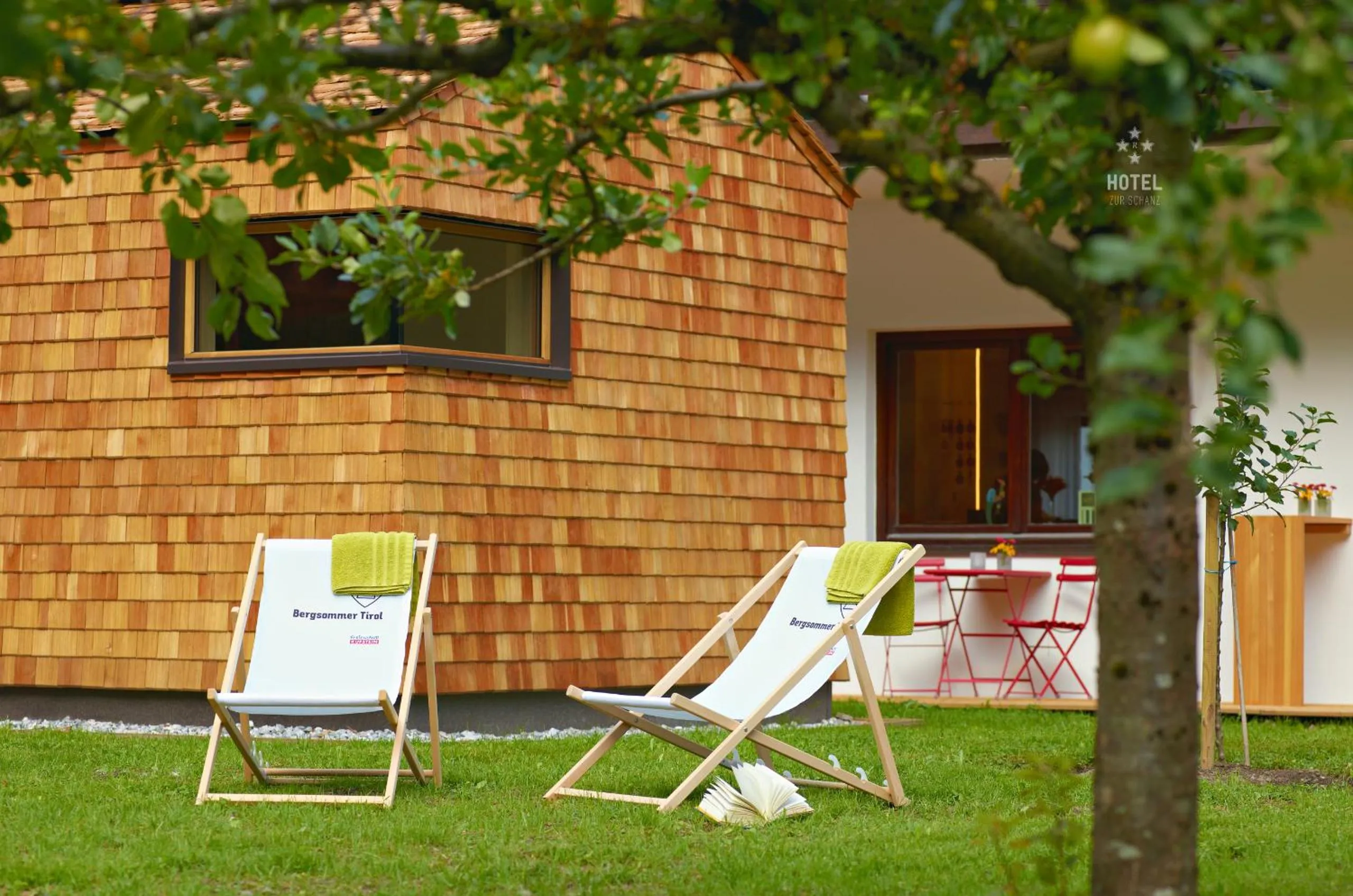 Garden in Hotel B&B "Zur Schanz"