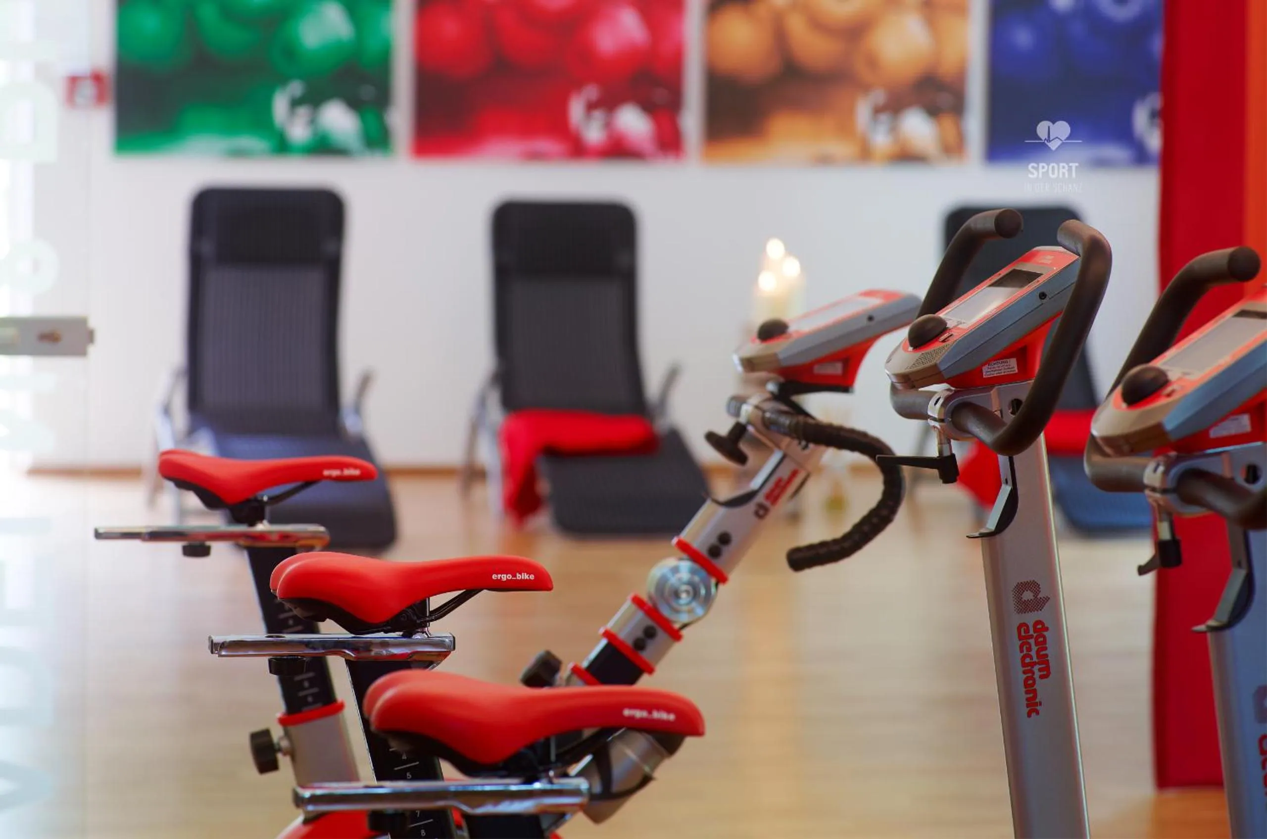 Fitness centre/facilities in Hotel B&B "Zur Schanz"