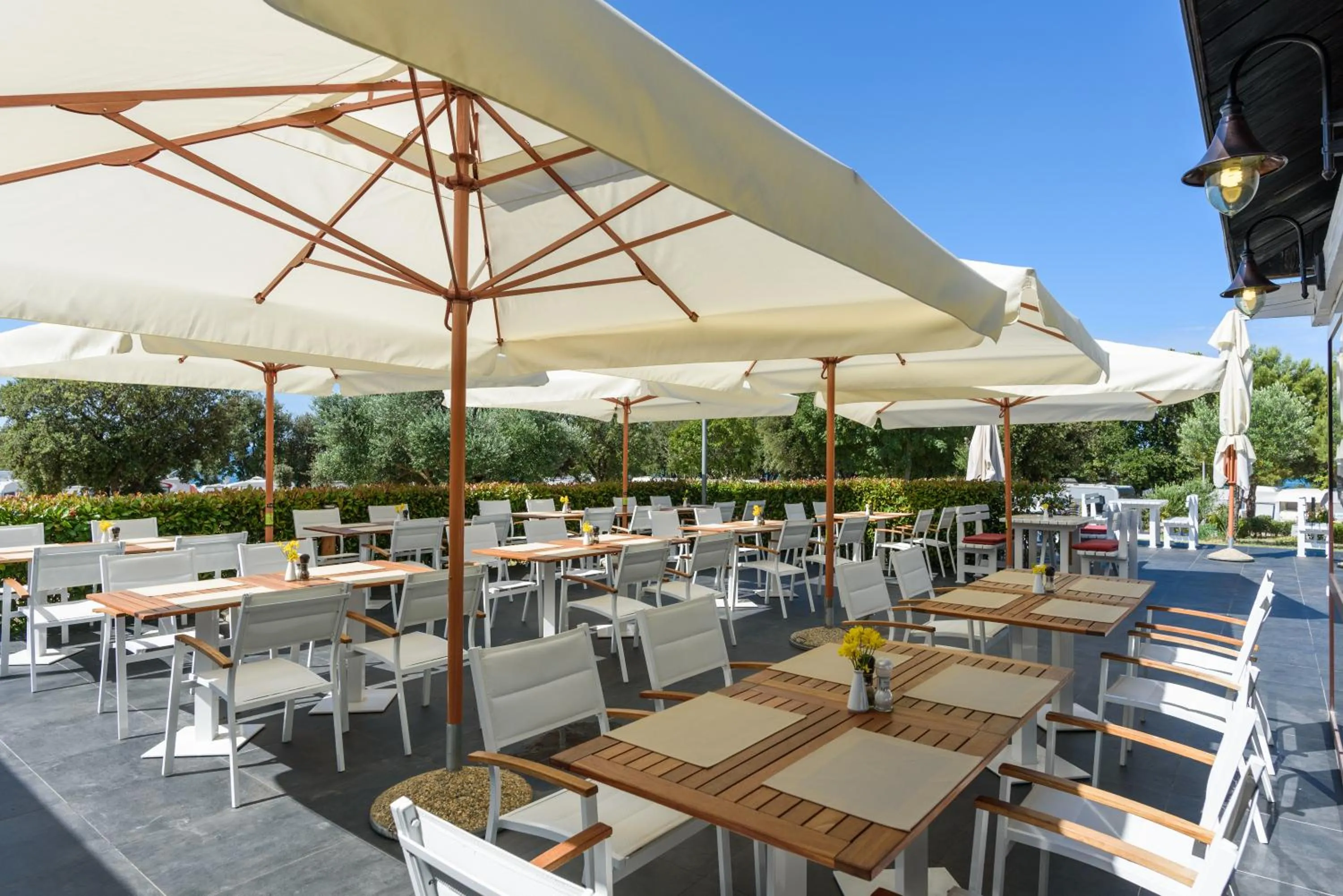 Restaurant/places to eat in Maistra Camping Polari Mobile homes