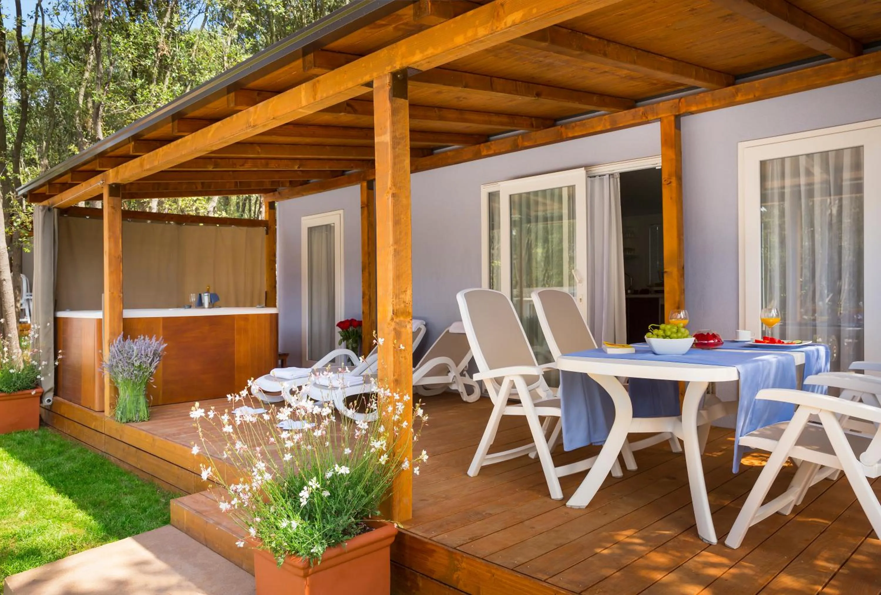 Facade/entrance in Maistra Camping Polari Mobile homes