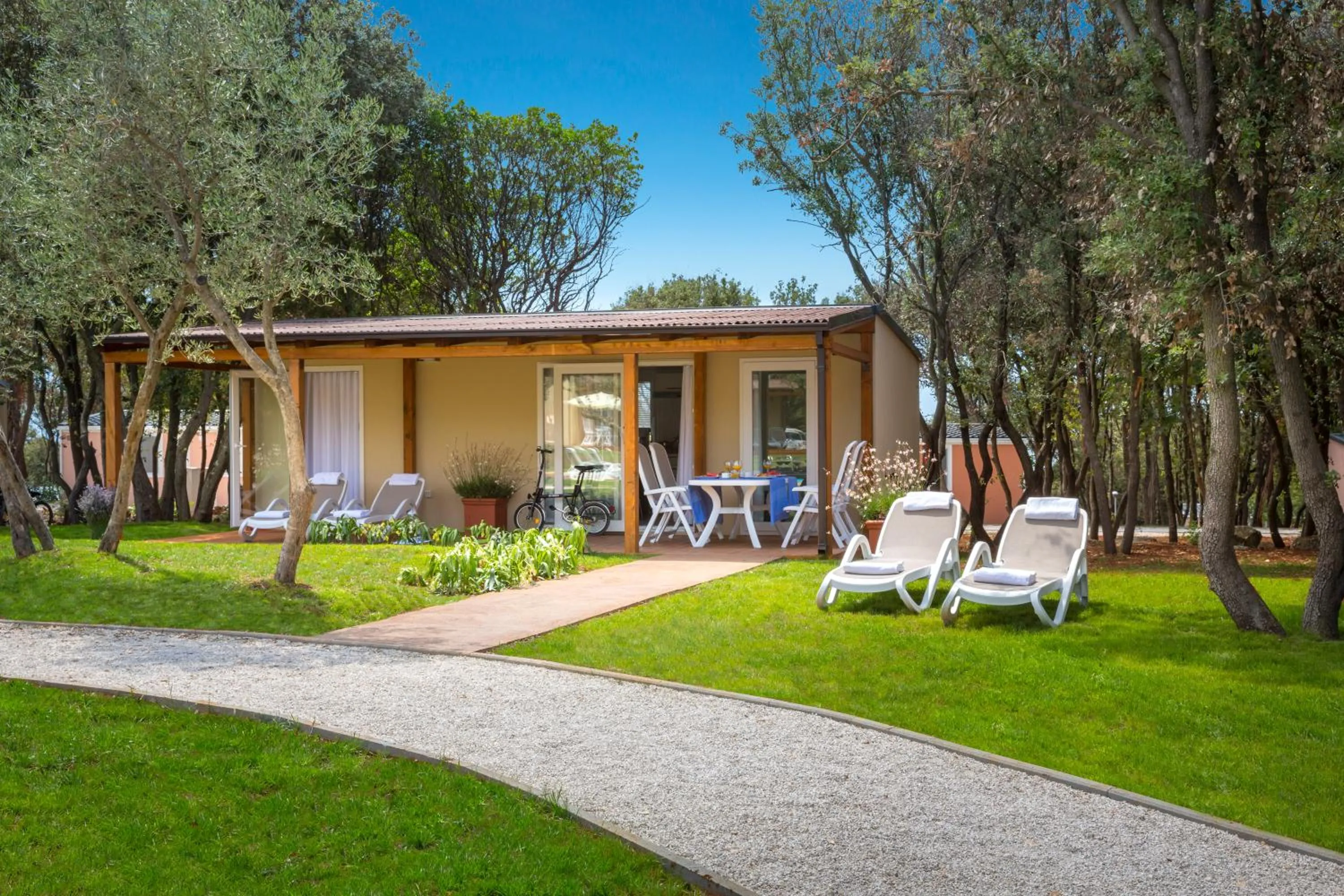 Facade/entrance in Maistra Camping Polari Mobile homes