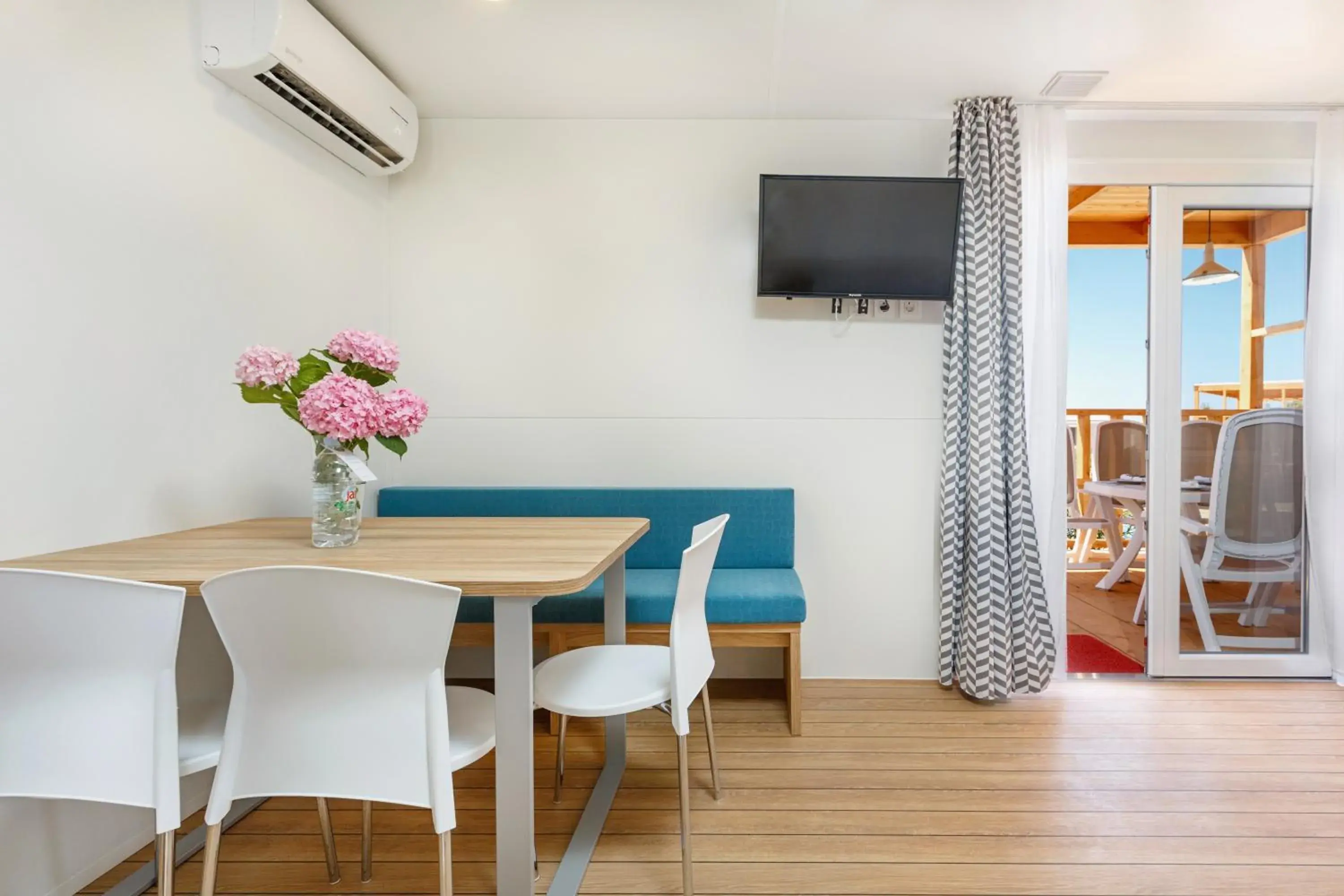 Living room in Maistra Camping Polari Mobile homes Living room in Maistra Camping Polari Mobile homes