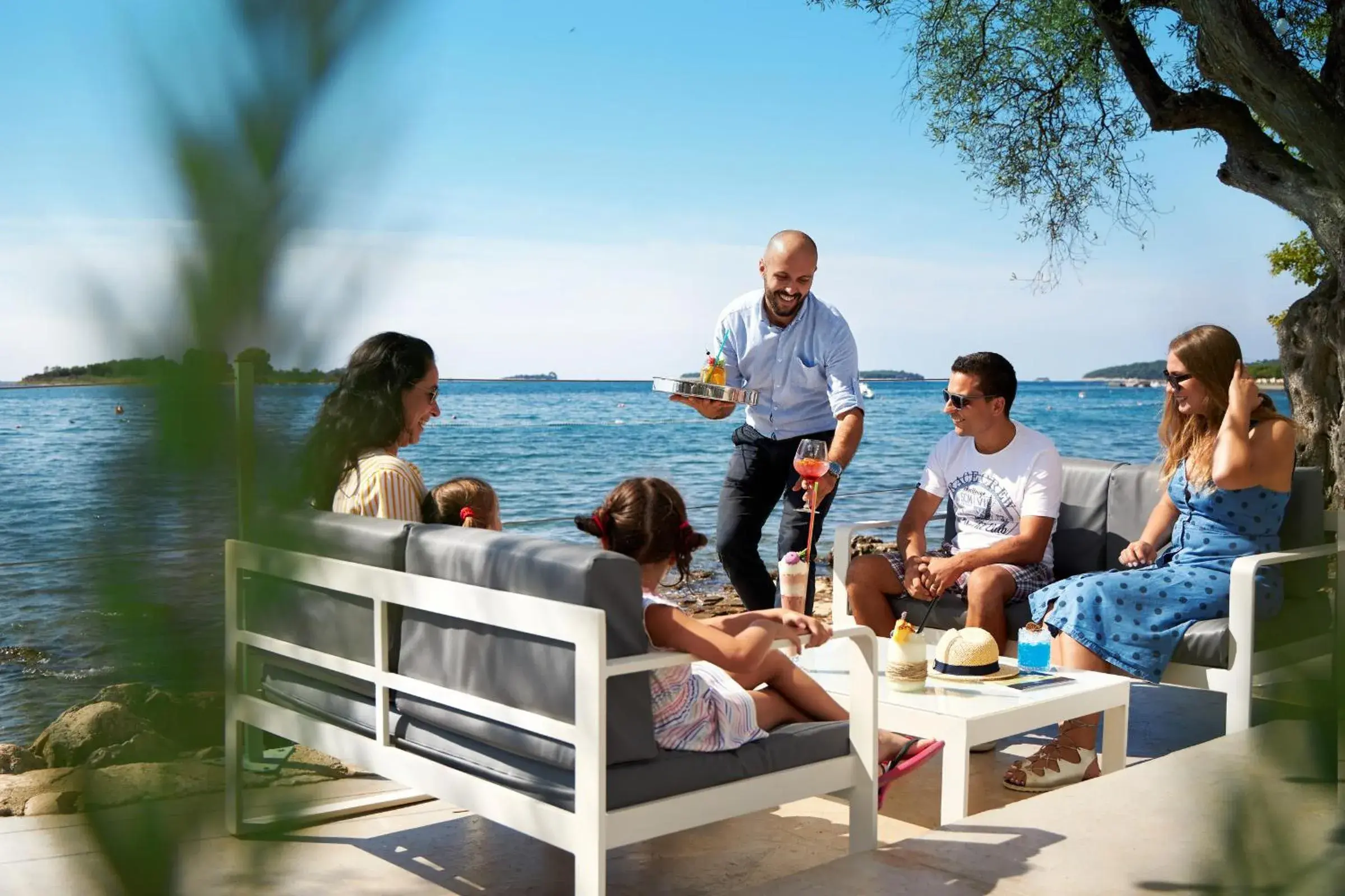 Lounge or bar in Maistra Camping Polari Mobile homes Lounge or bar in Maistra Camping Polari Mobile homes