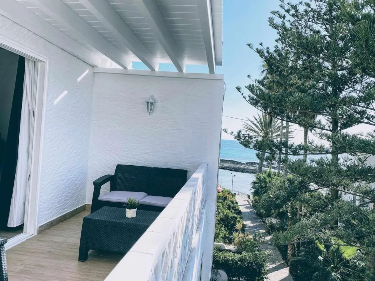 Balcony/Terrace in Loft on the beach Corralejo iRent Fuerteventura
